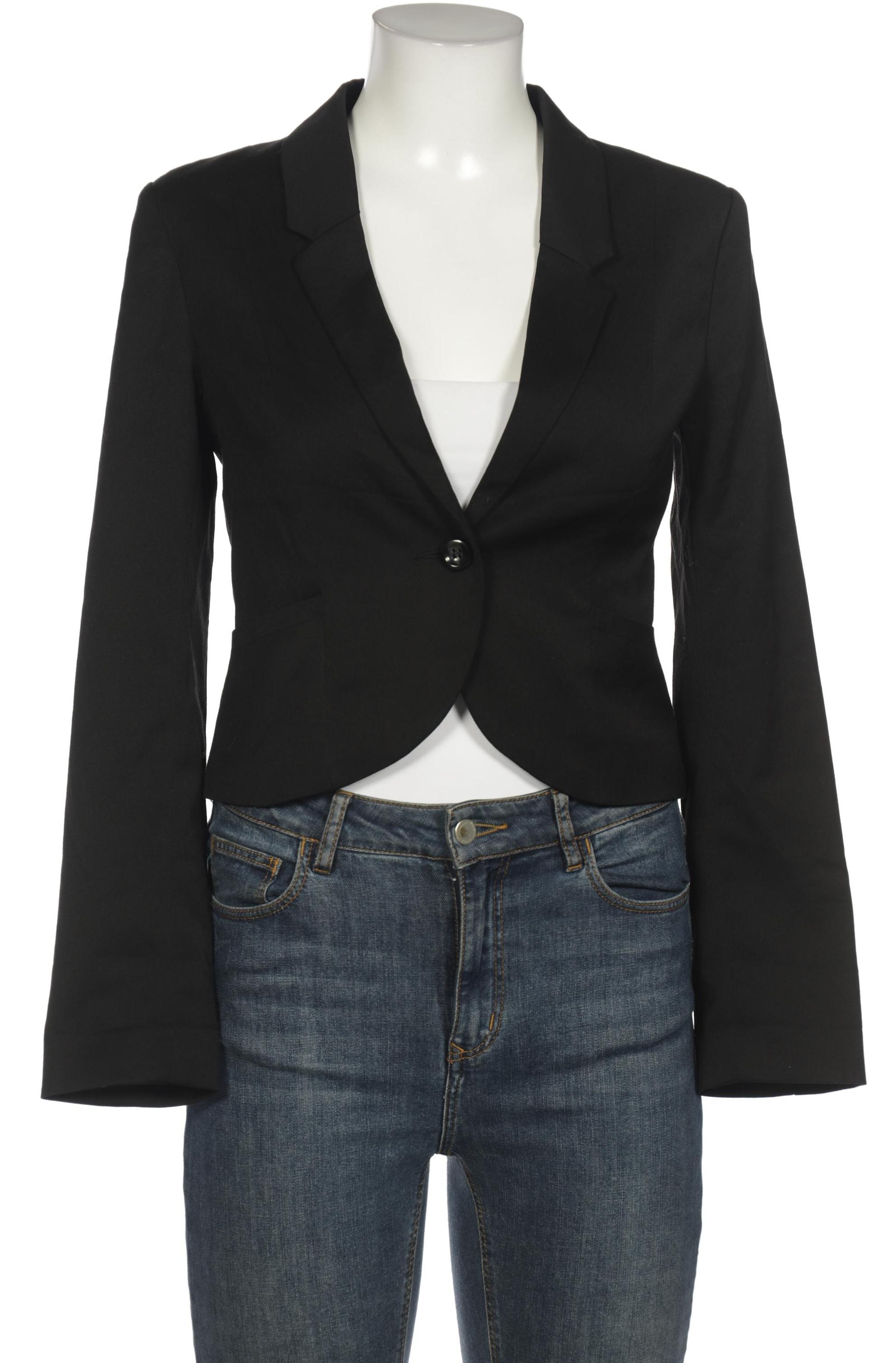 

H&M Damen Blazer, schwarz