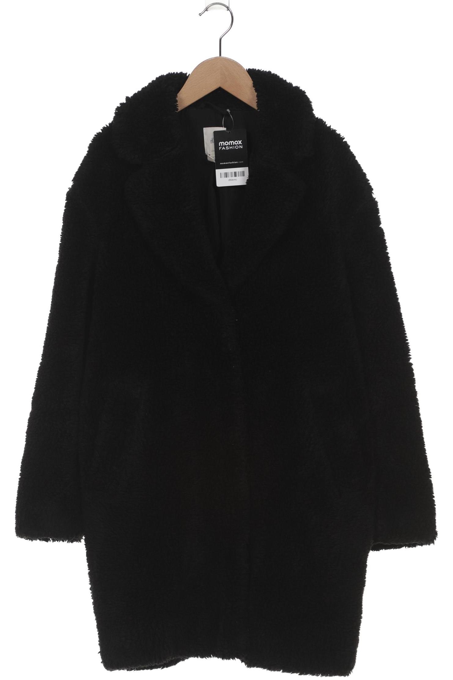 

H&M Damen Mantel, schwarz, Gr. 34