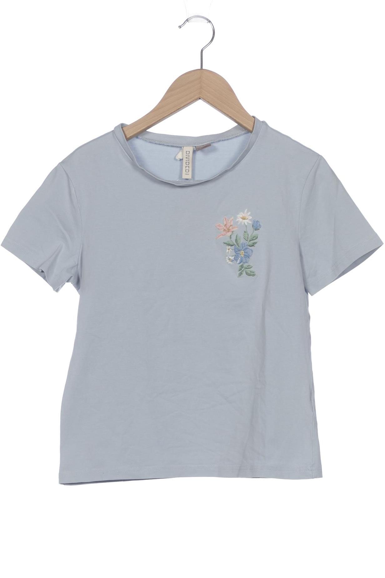 

H&M Damen T-Shirt, hellblau, Gr. 36