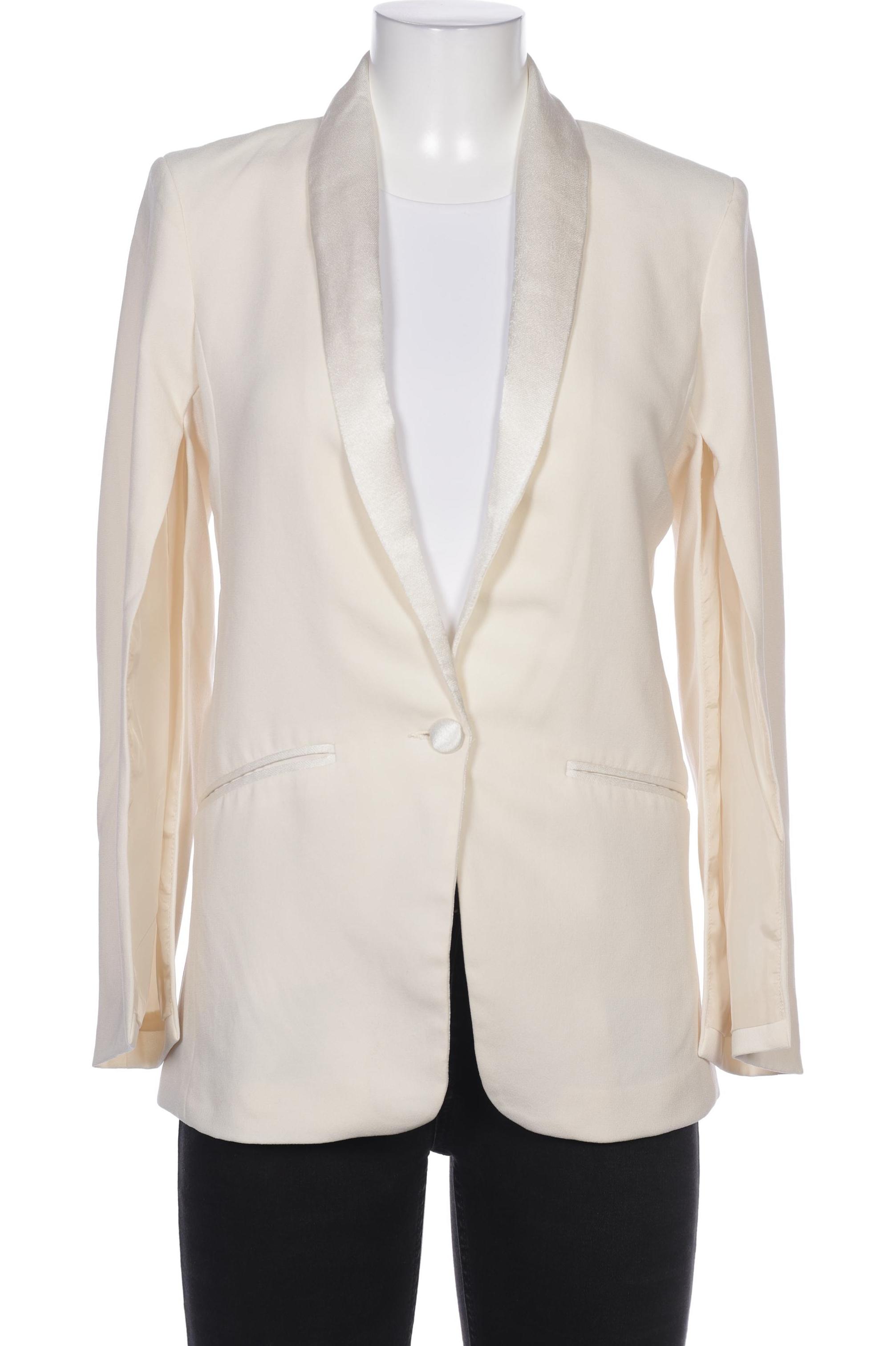 

H&M Damen Blazer, cremeweiß