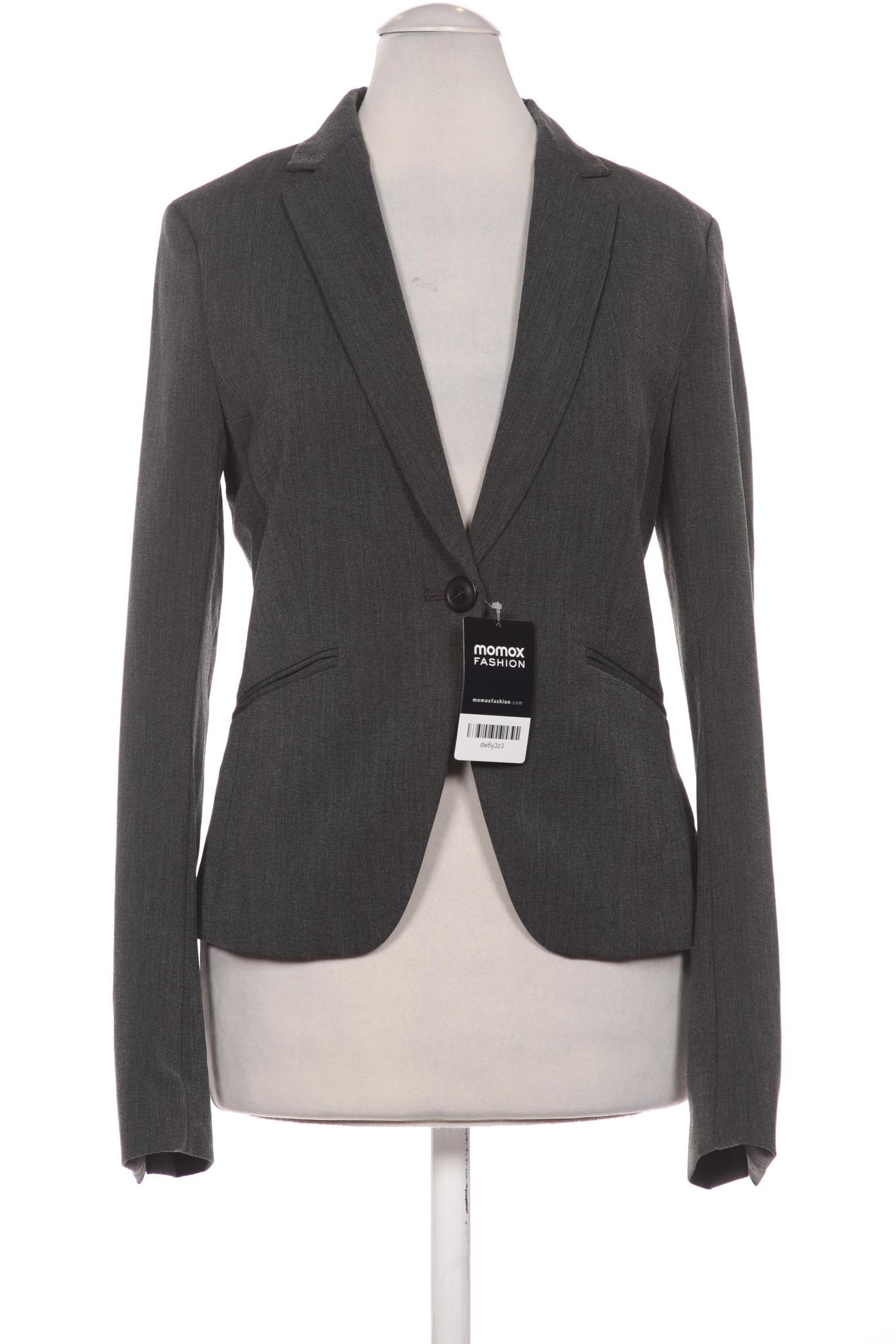 

H&M Damen Blazer, grau, Gr. 34