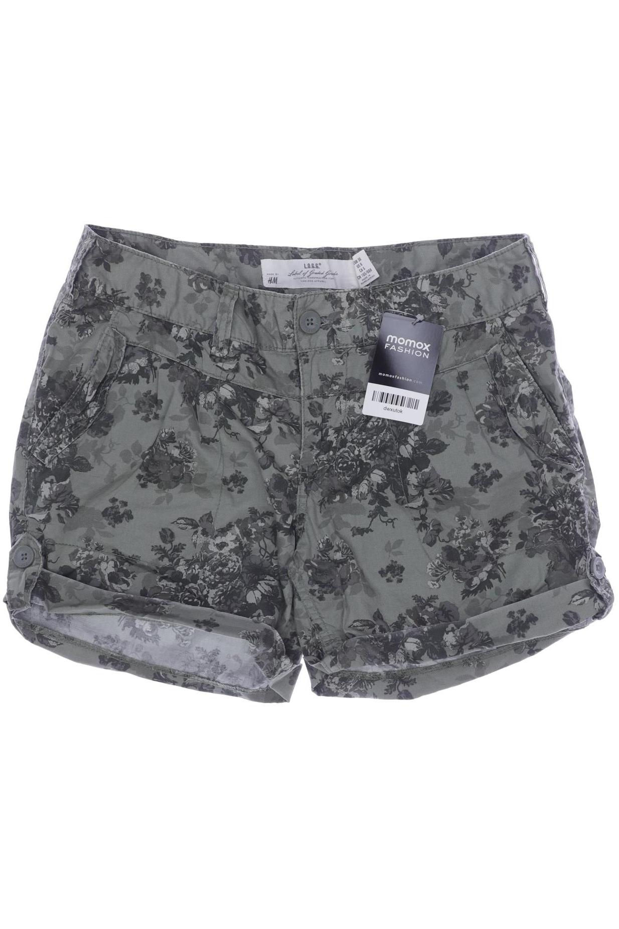 

H&M Damen Shorts, grün, Gr. 36