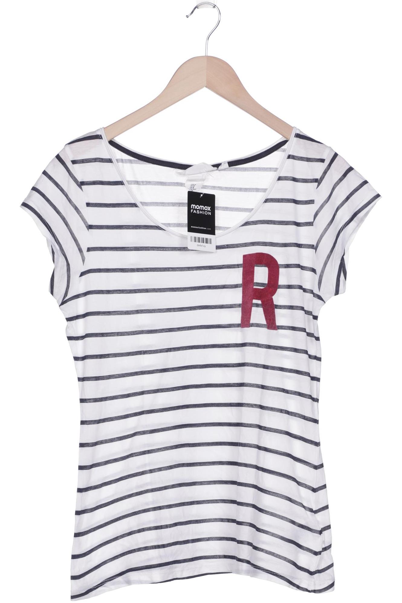 

H&M Damen T-Shirt, weiß