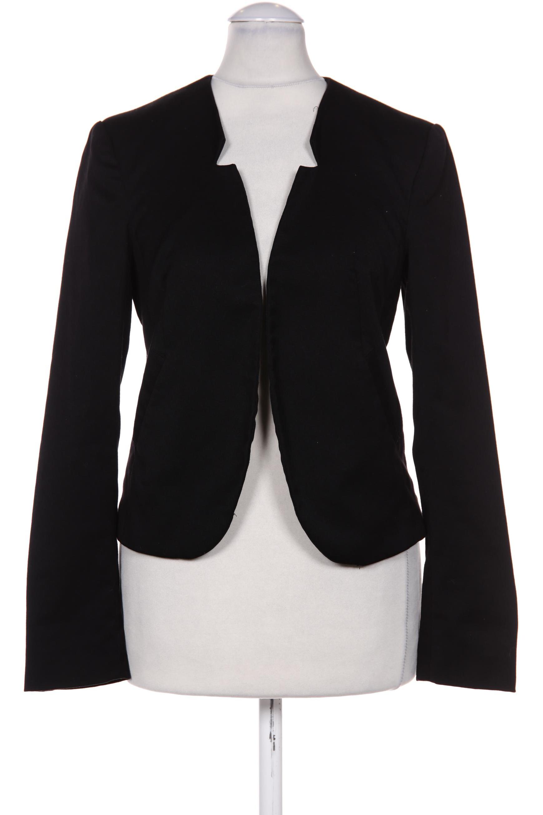 

H&M Damen Blazer, schwarz, Gr. 34