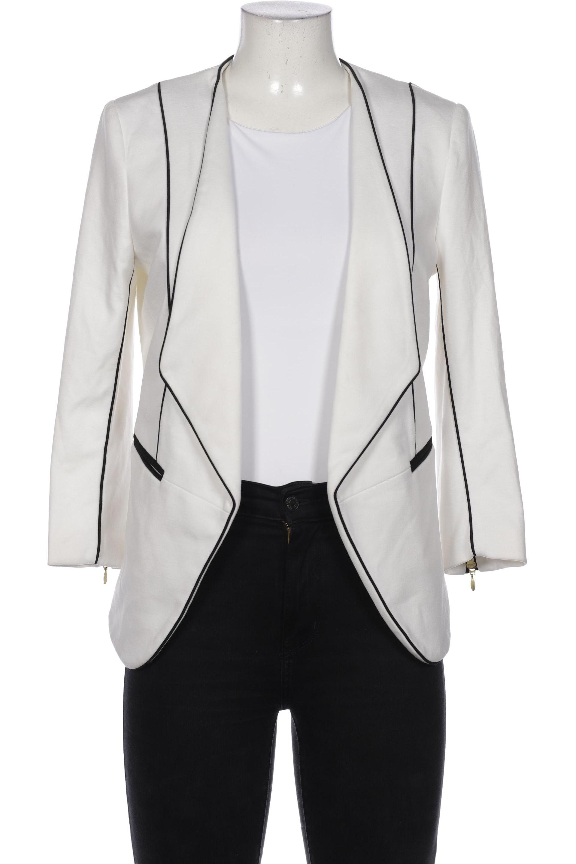 

H&M Damen Blazer, weiß, Gr. 42