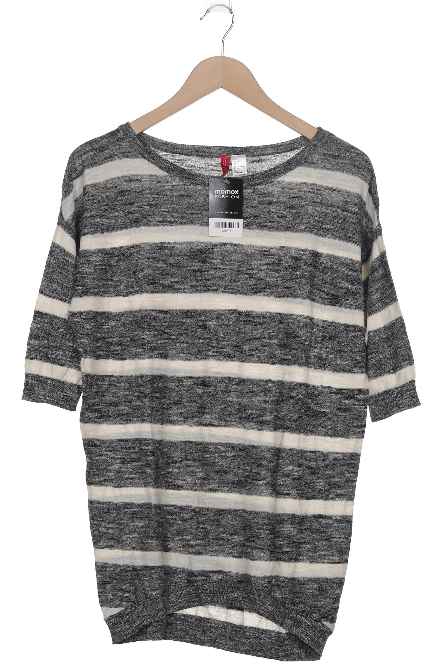 

H&M Damen Pullover, grau, Gr. 34