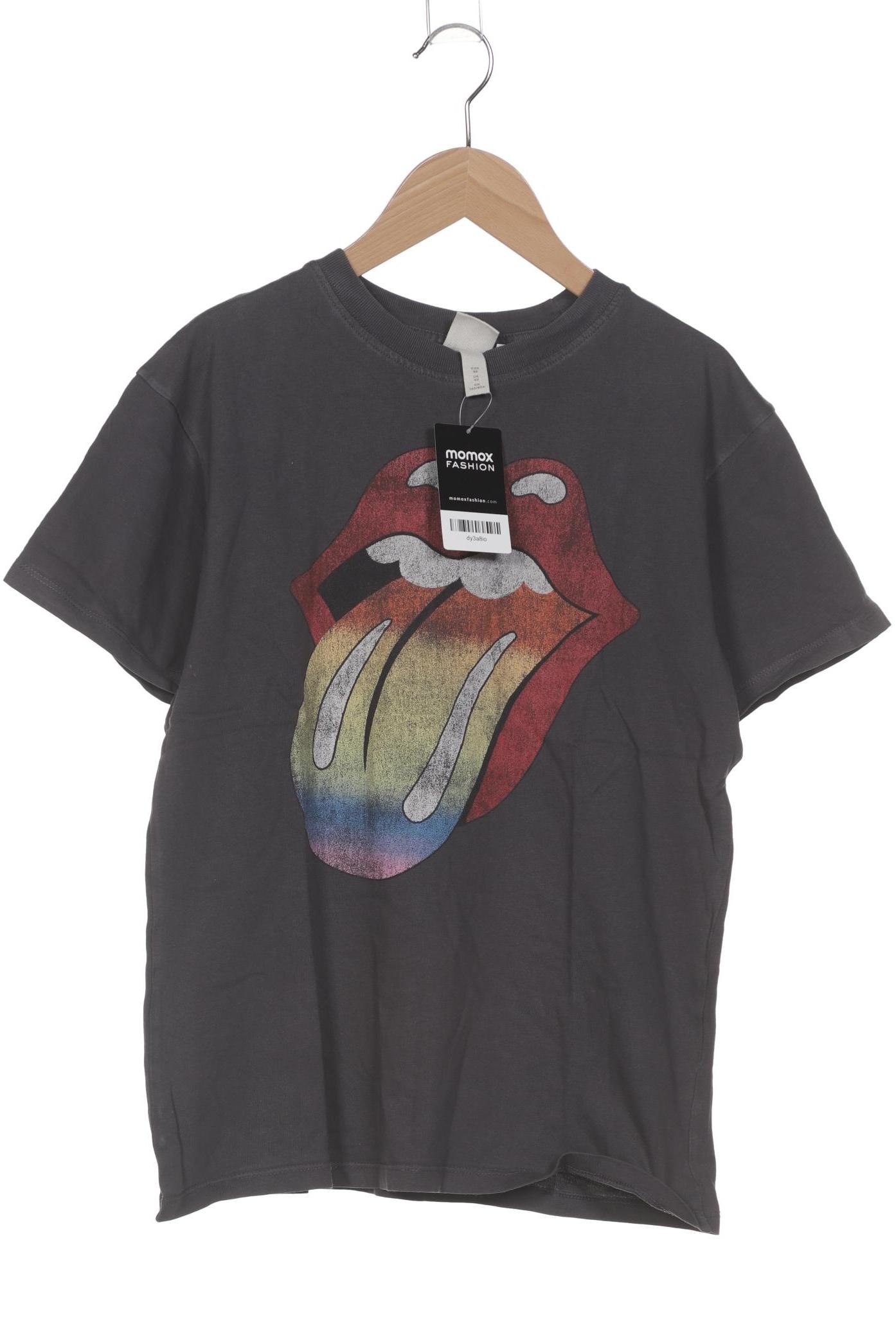 

H&M Damen T-Shirt, grau, Gr. 34
