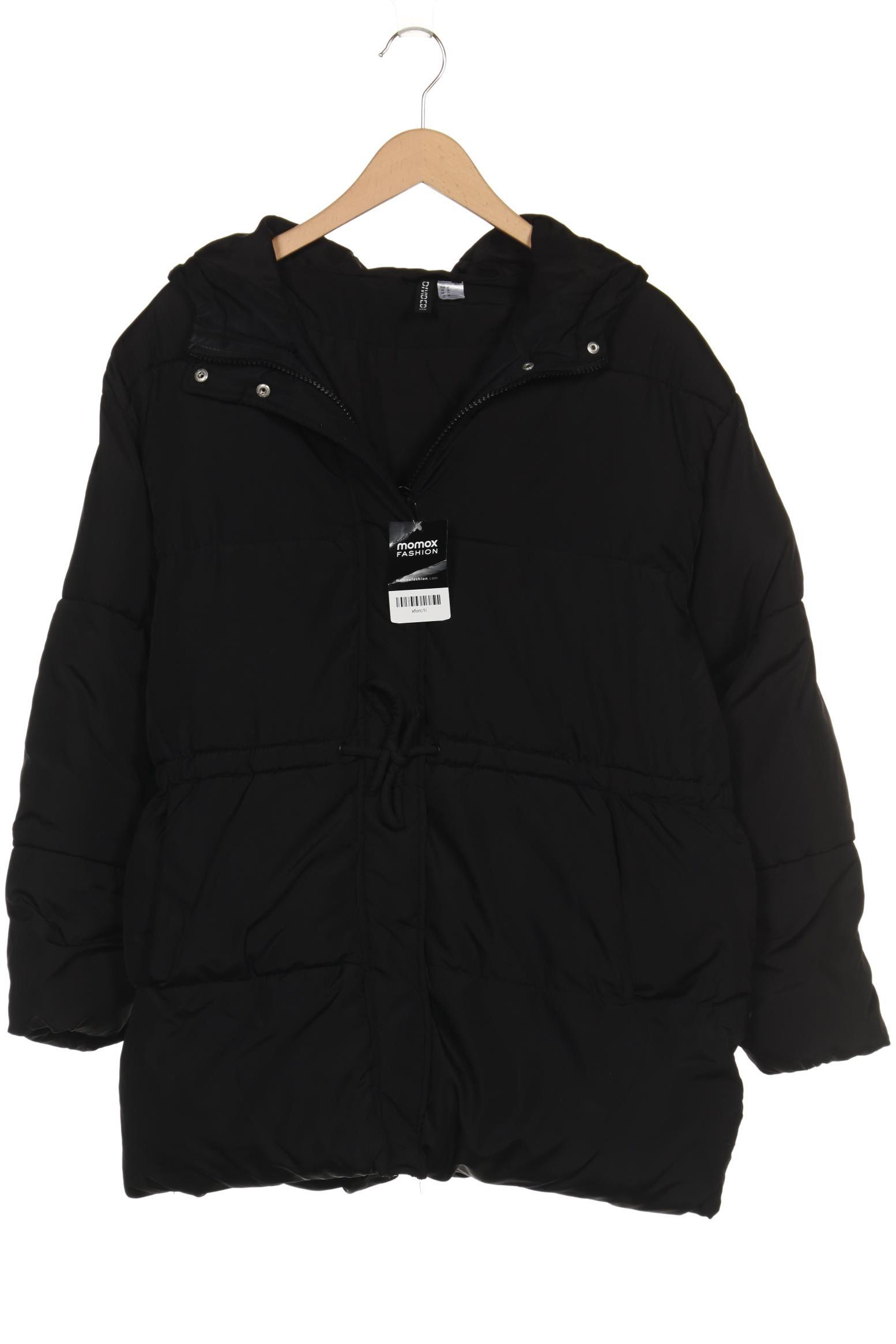 

H&M Damen Mantel, schwarz, Gr. 38