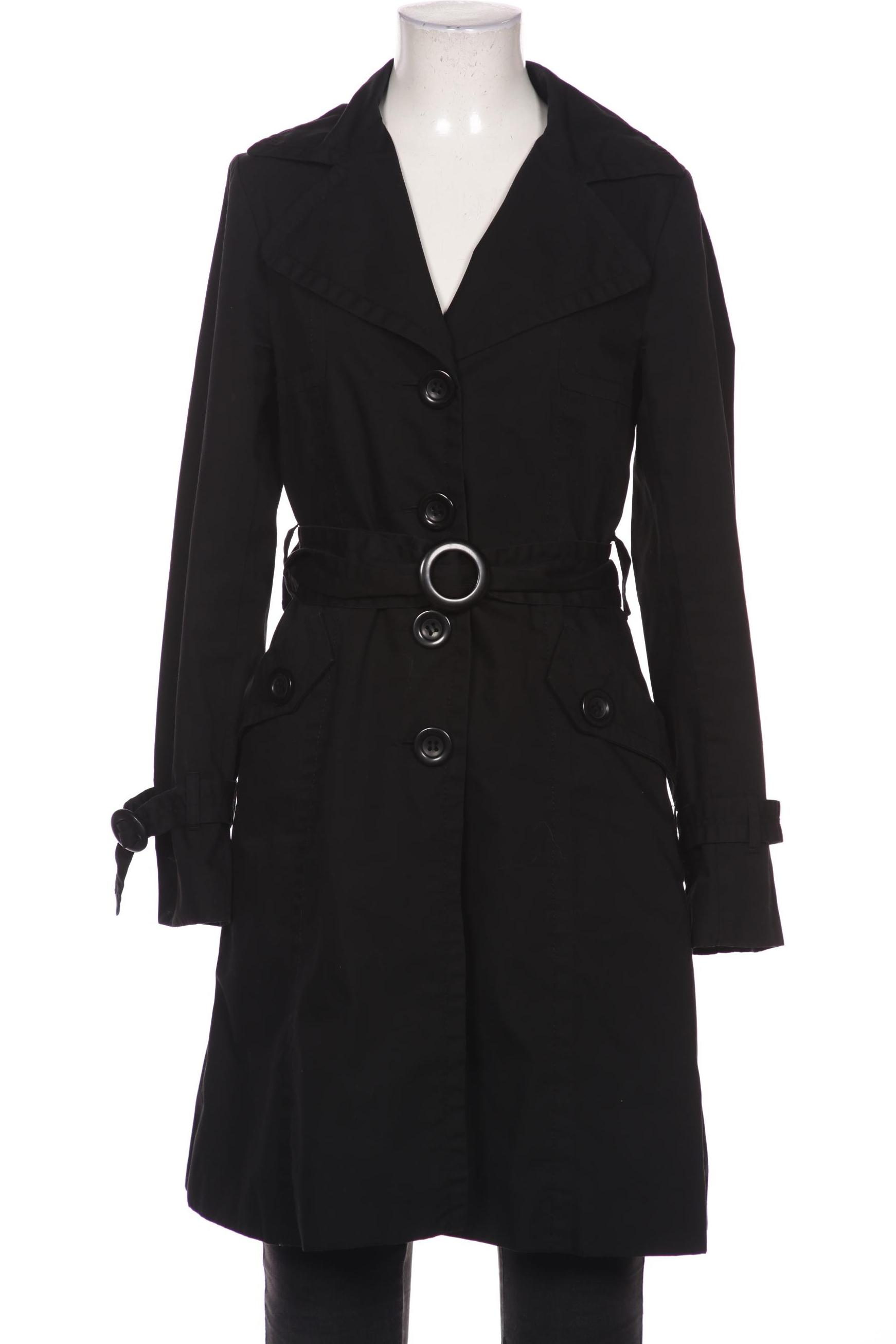 

H&M Damen Mantel, schwarz, Gr. 34