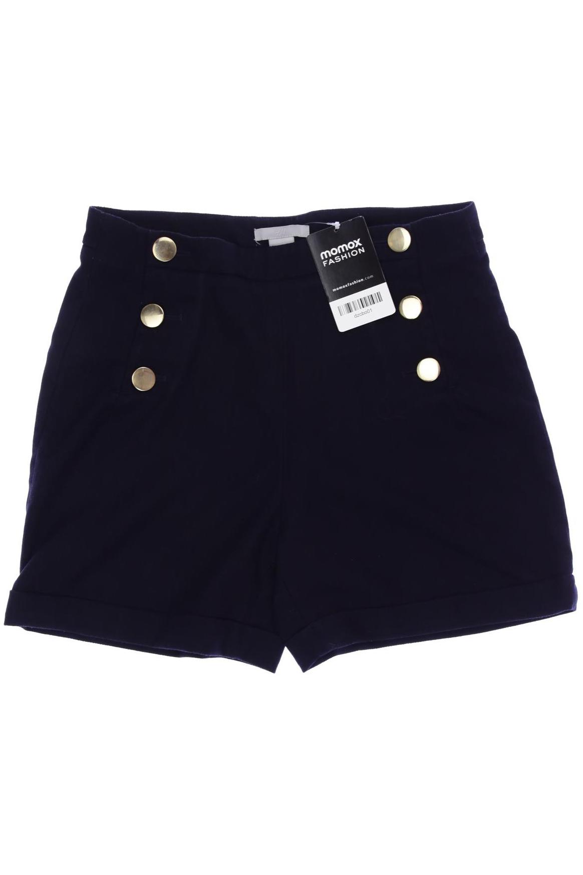 

H&M Damen Shorts, marineblau, Gr. 34