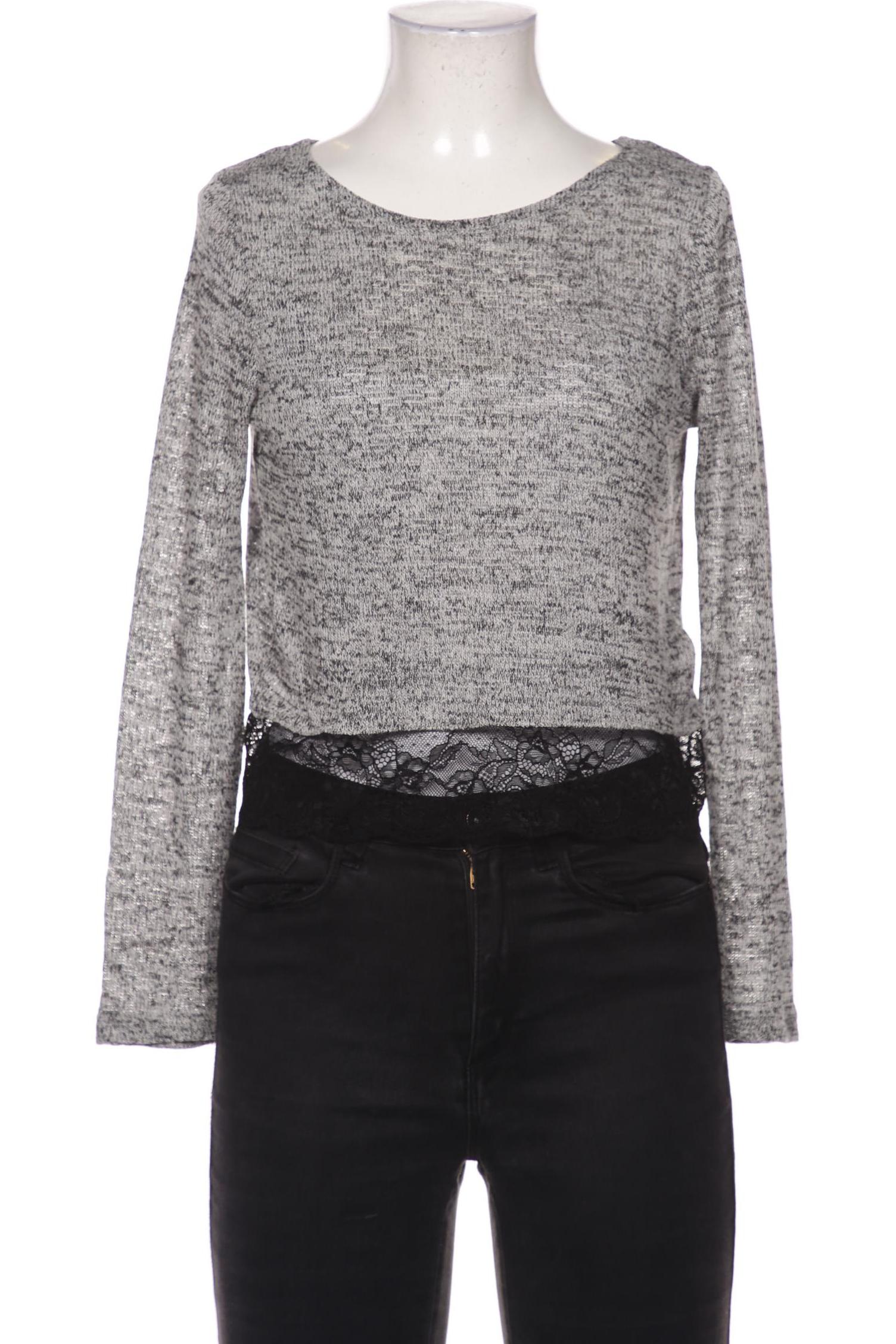 

H&M Damen Pullover, grau, Gr. 34