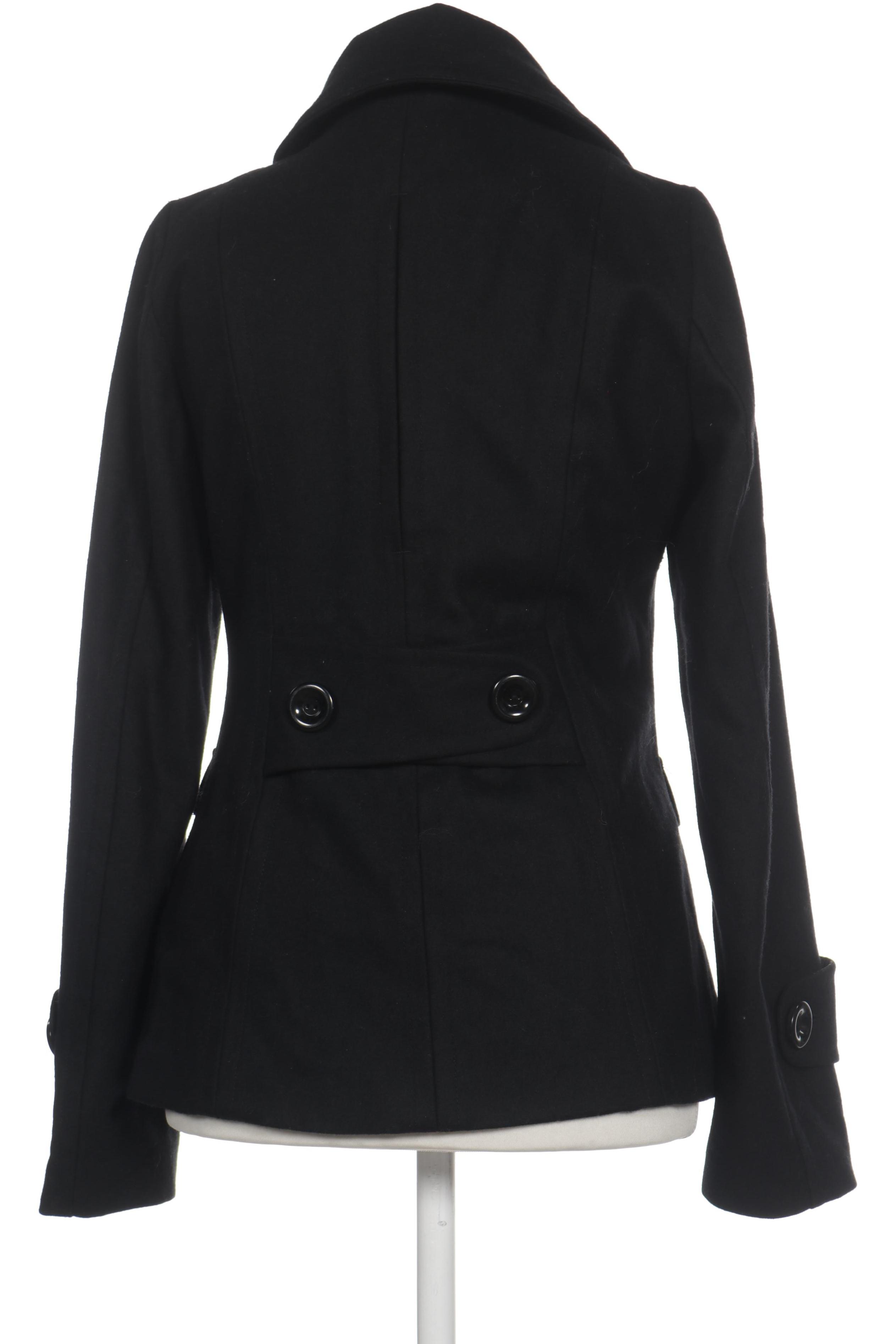 

H&M Damen Jacke, schwarz, Gr. 36