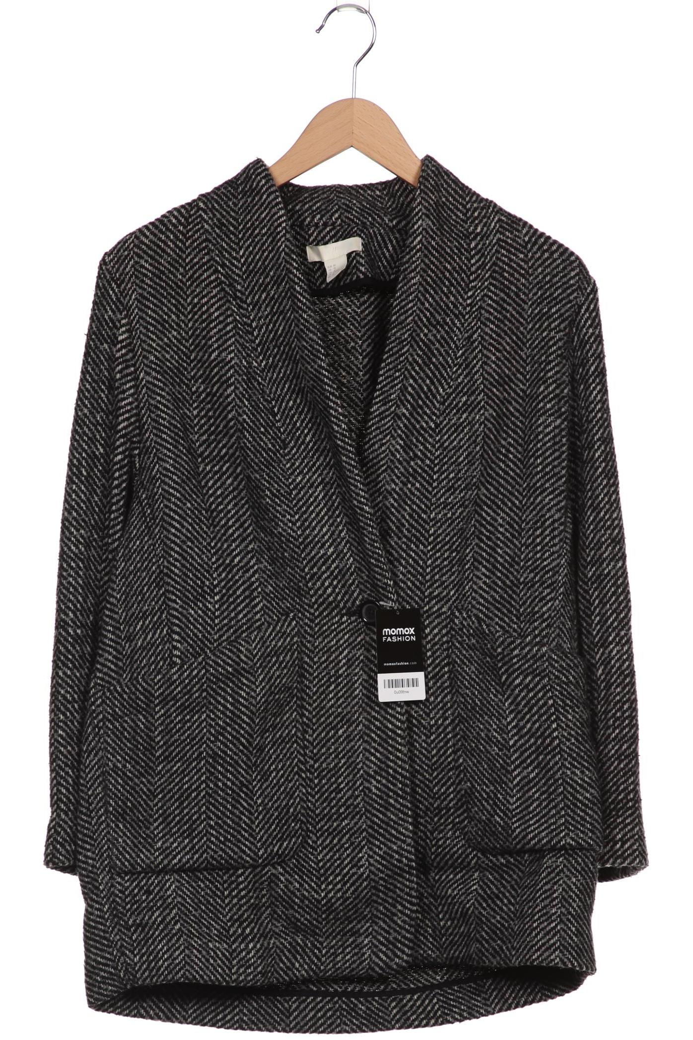 

H&M Damen Mantel, schwarz, Gr. 40