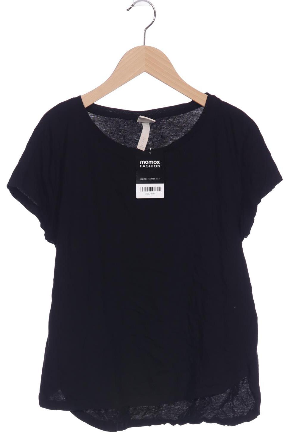 

H&M Damen T-Shirt, schwarz, Gr. 38