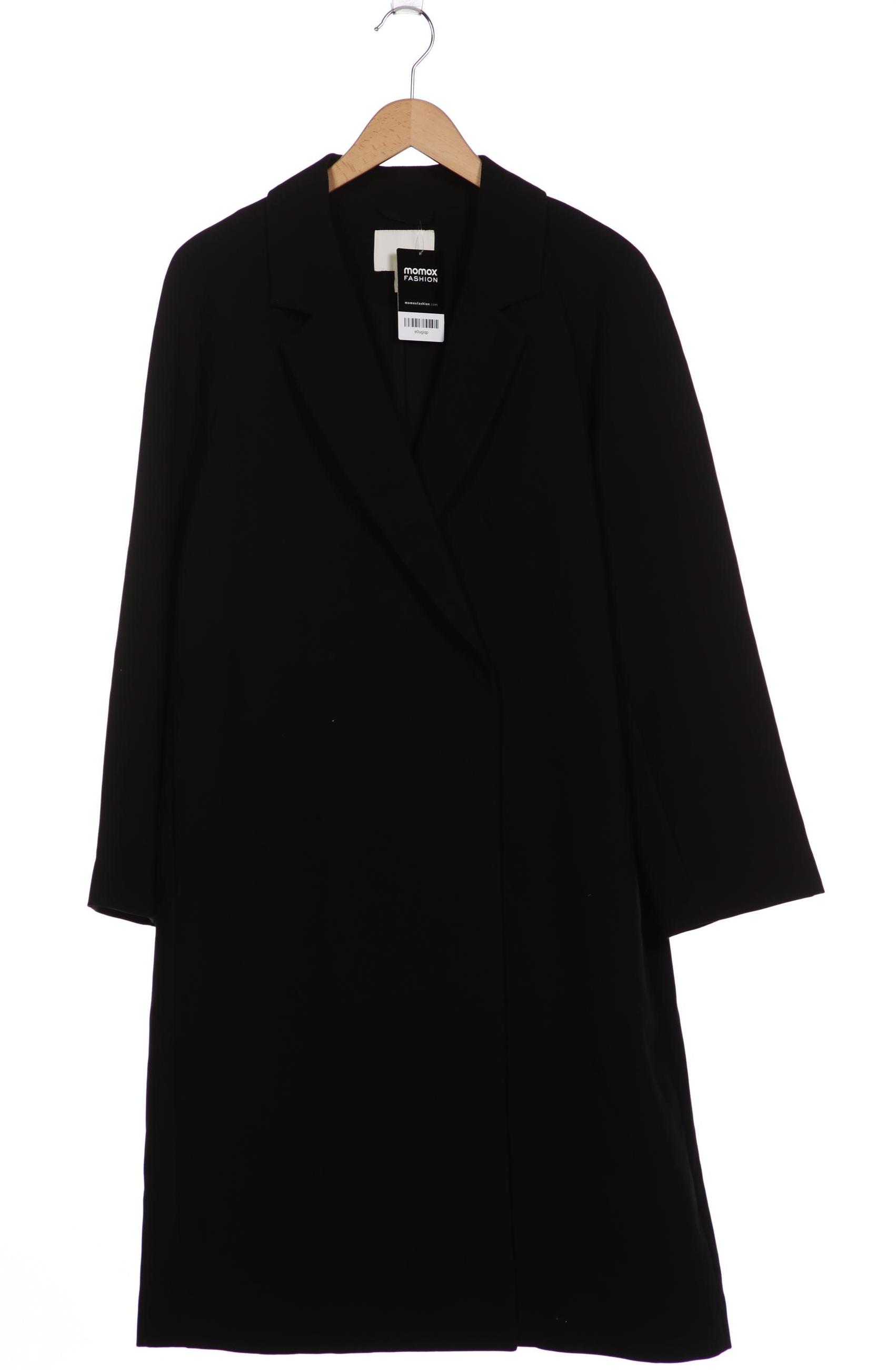

H&M Damen Mantel, schwarz, Gr. 38