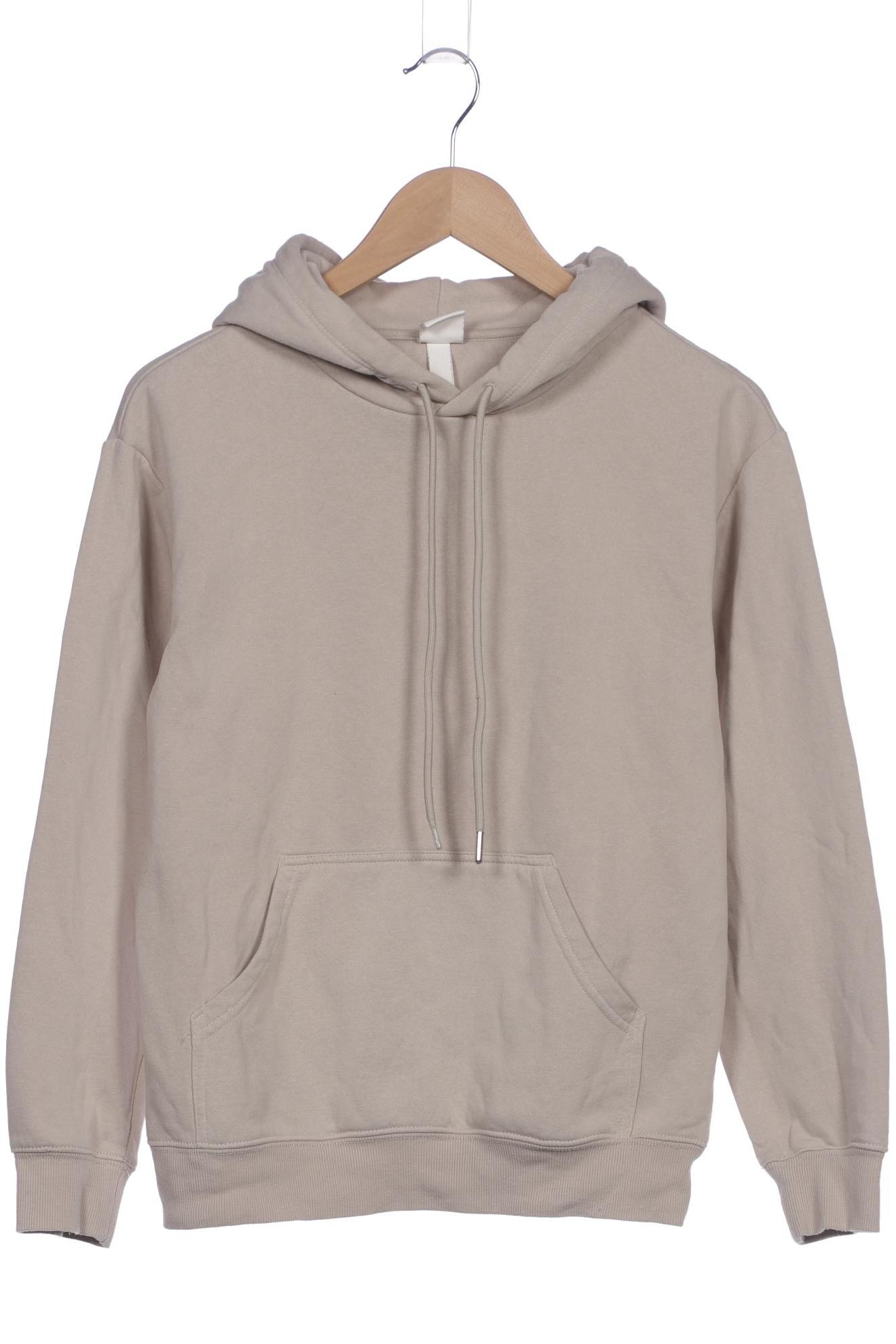 

H&M Damen Kapuzenpullover, beige, Gr. 34