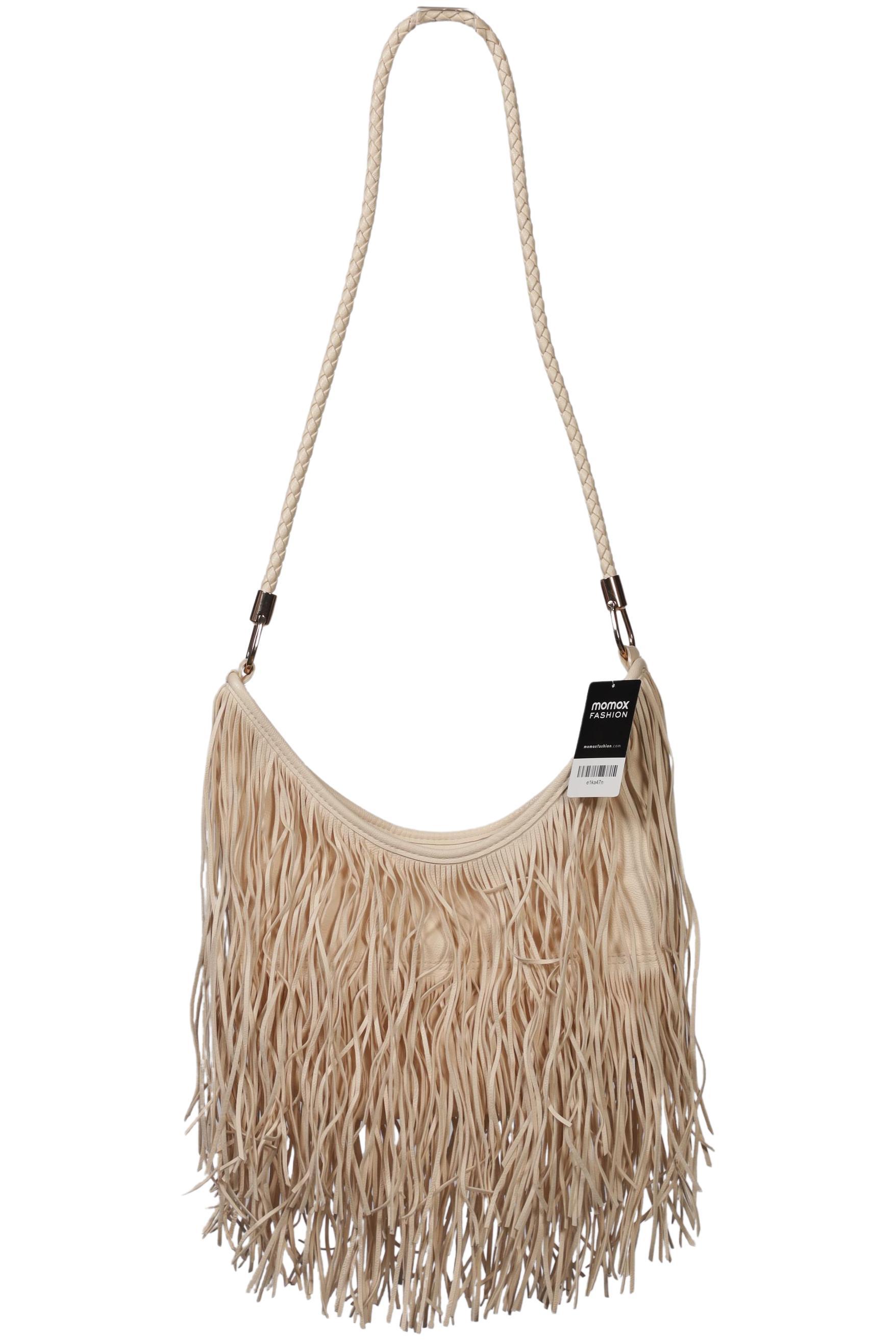 

H&M Damen Handtasche, cremeweiß, Gr.