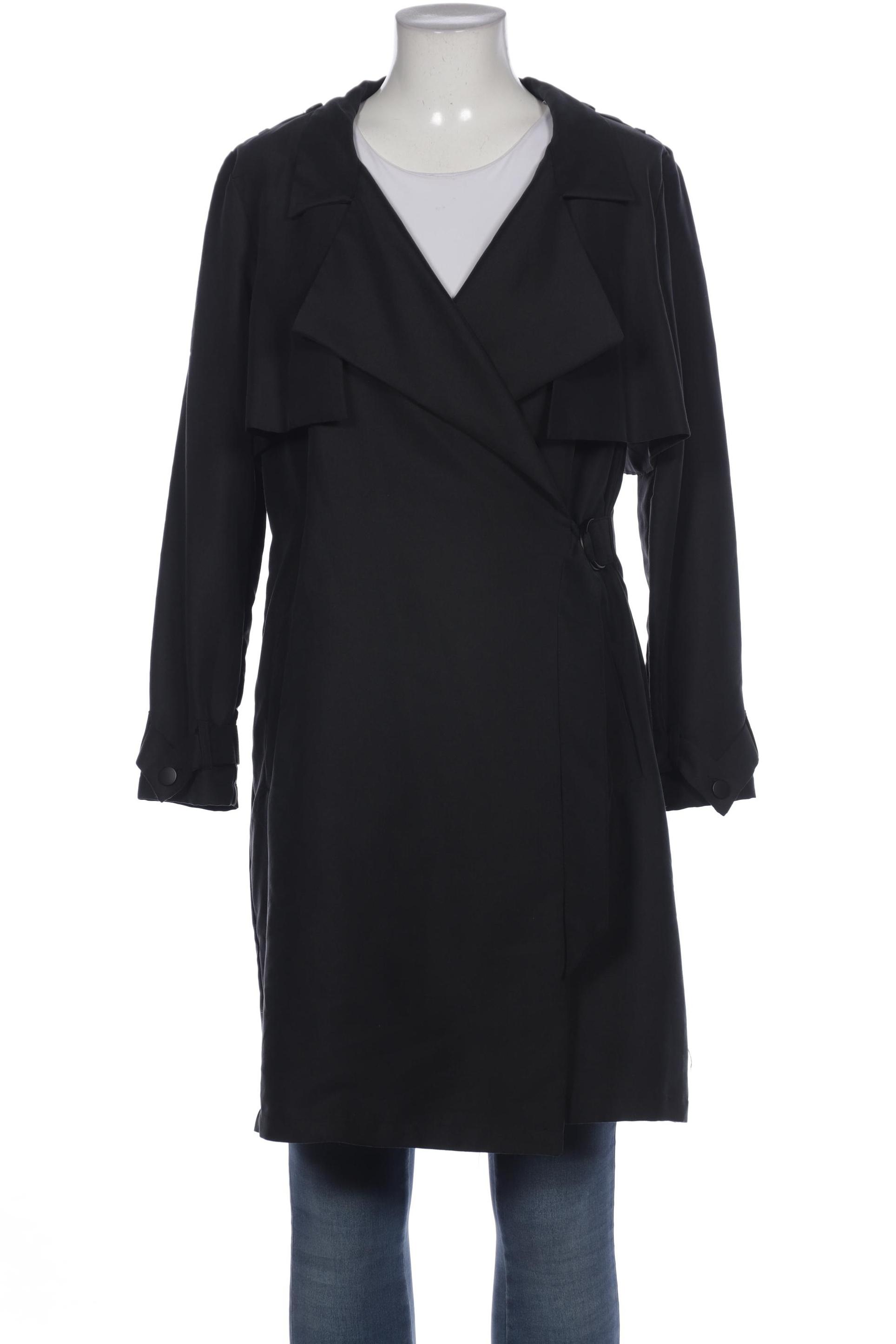 

H&M Damen Mantel, schwarz, Gr. 40