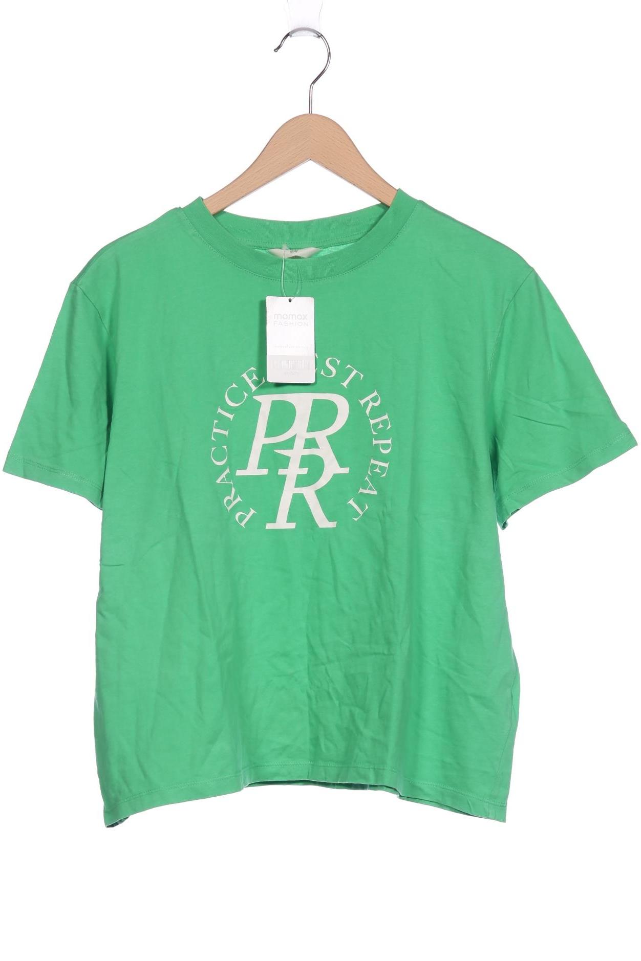 

H&M Damen T-Shirt, grün, Gr. 42