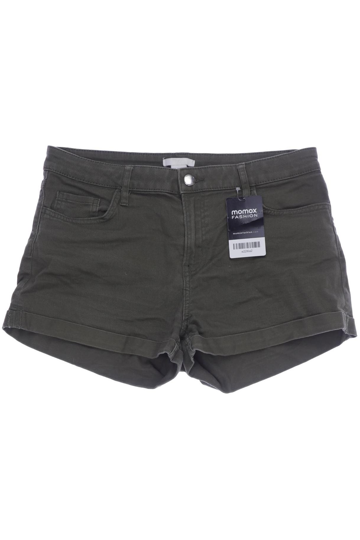

H&M Damen Shorts, grün, Gr. 38