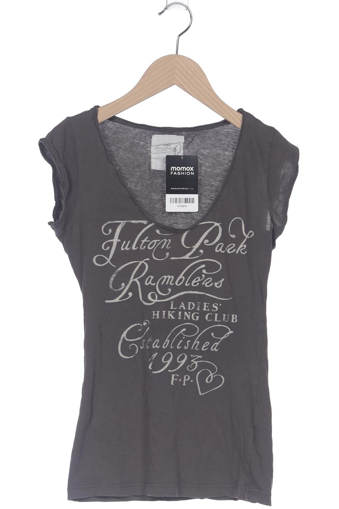 

H&M Damen T-Shirt, grau, Gr. 36