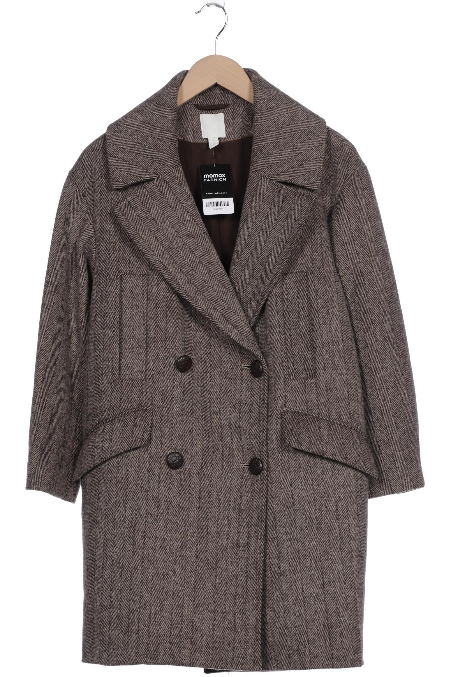

H&M Damen Mantel, braun, Gr. 34