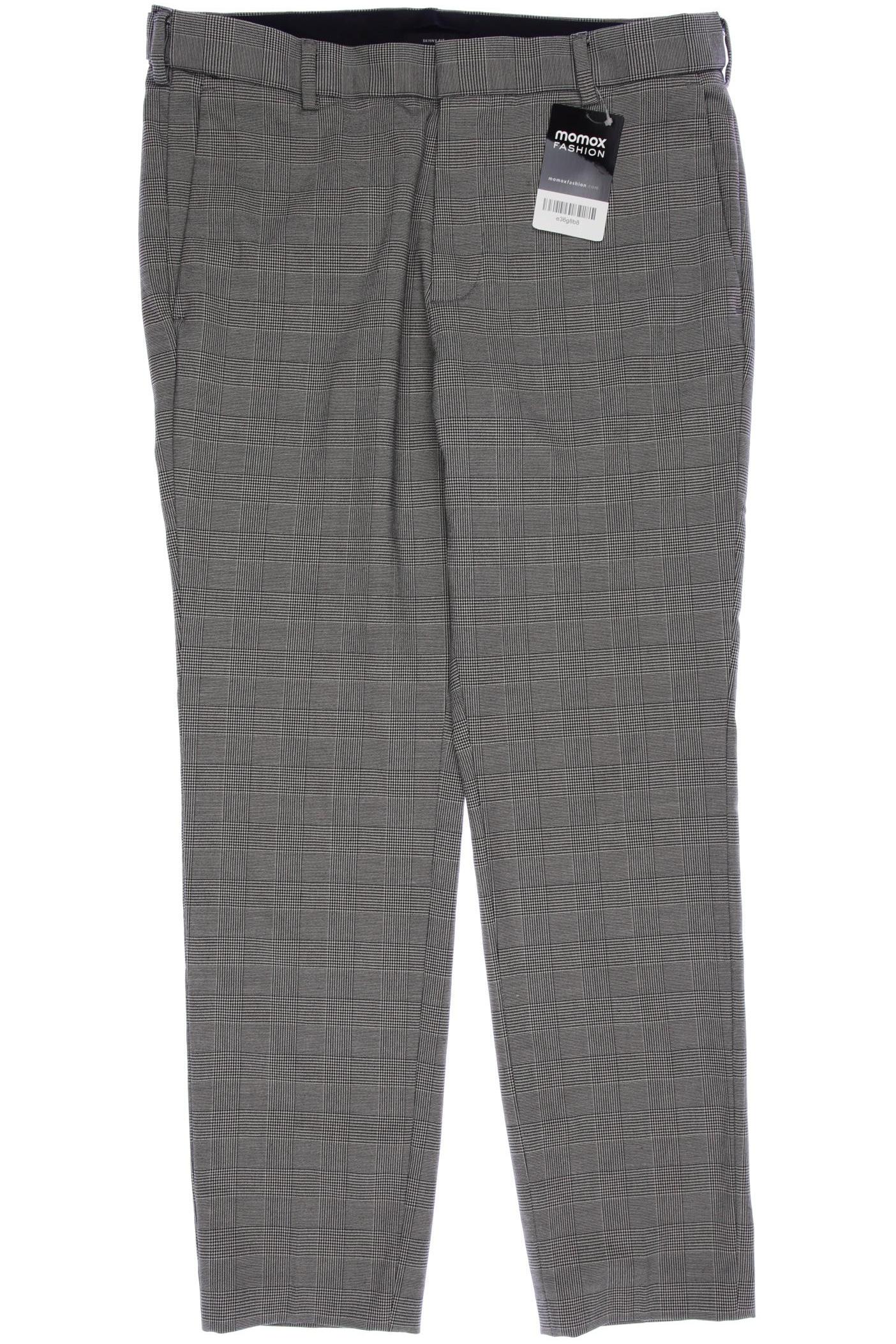 

H&M Damen Stoffhose, grau, Gr. 30