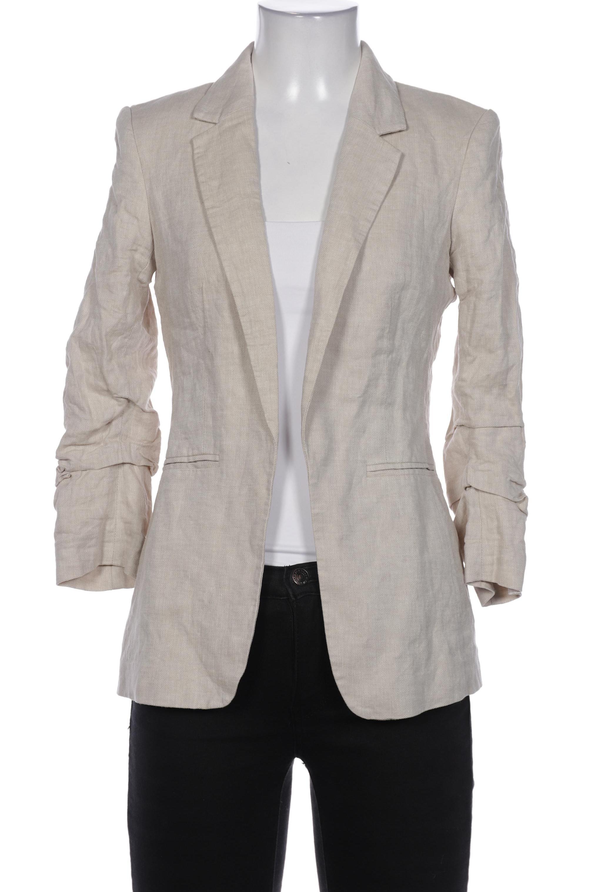 

H&M Damen Blazer, beige, Gr. 34