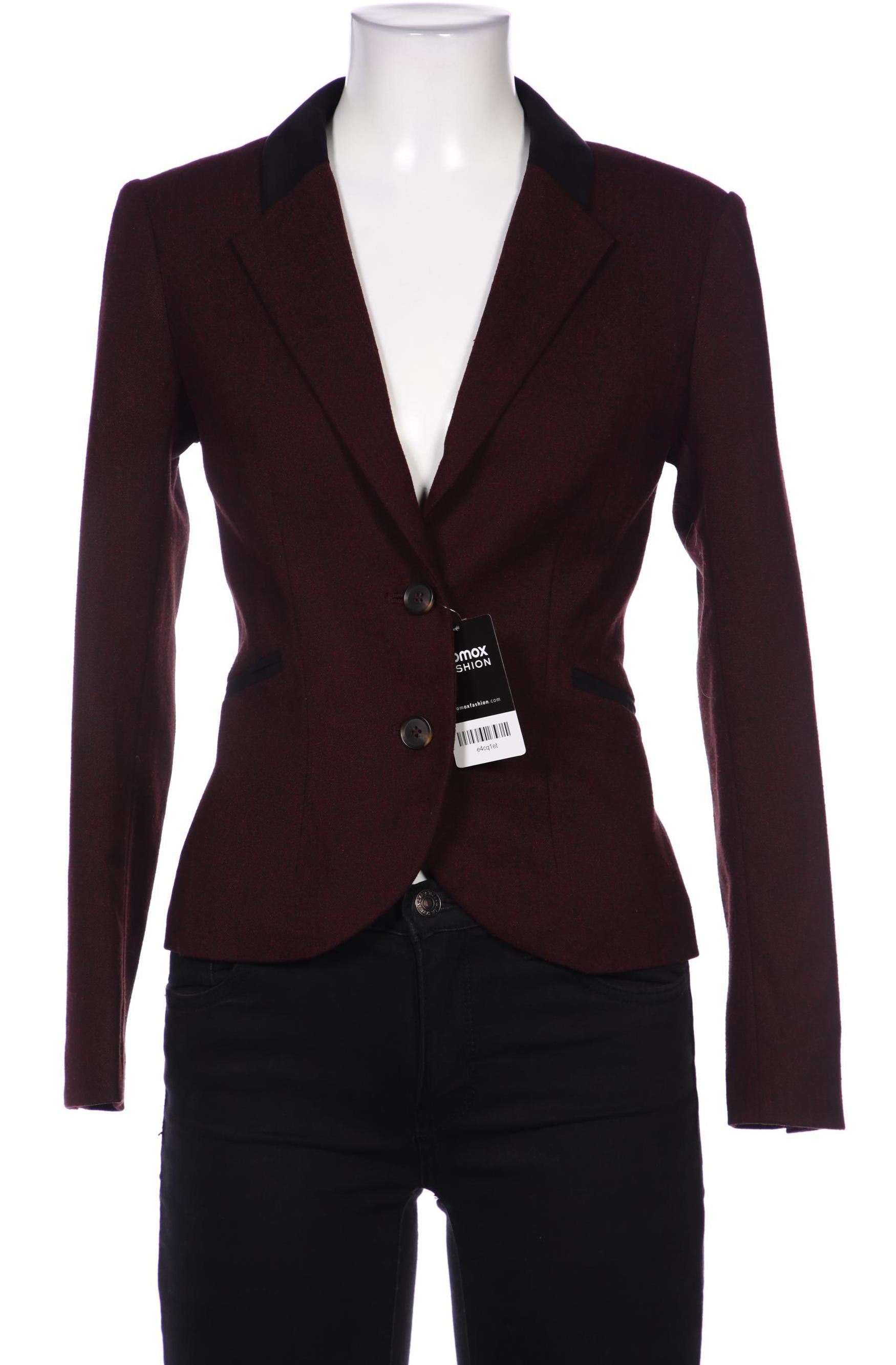 

H&M Damen Blazer, bordeaux, Gr. 34