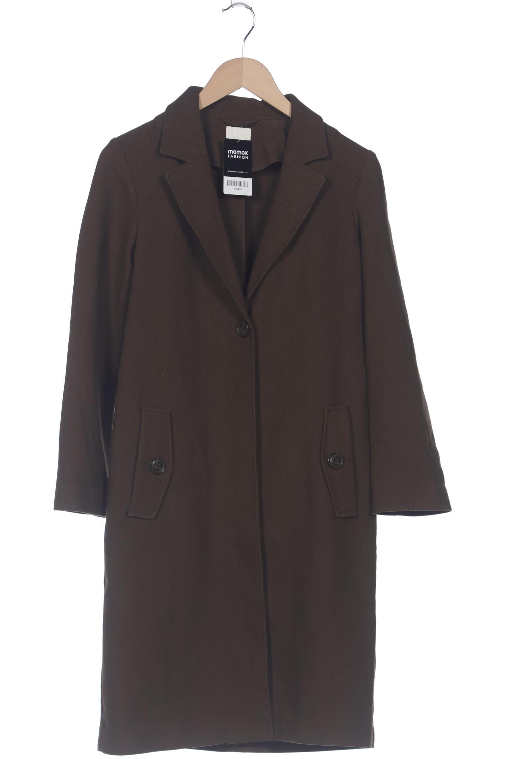 

H&M Damen Mantel, grün, Gr. 34