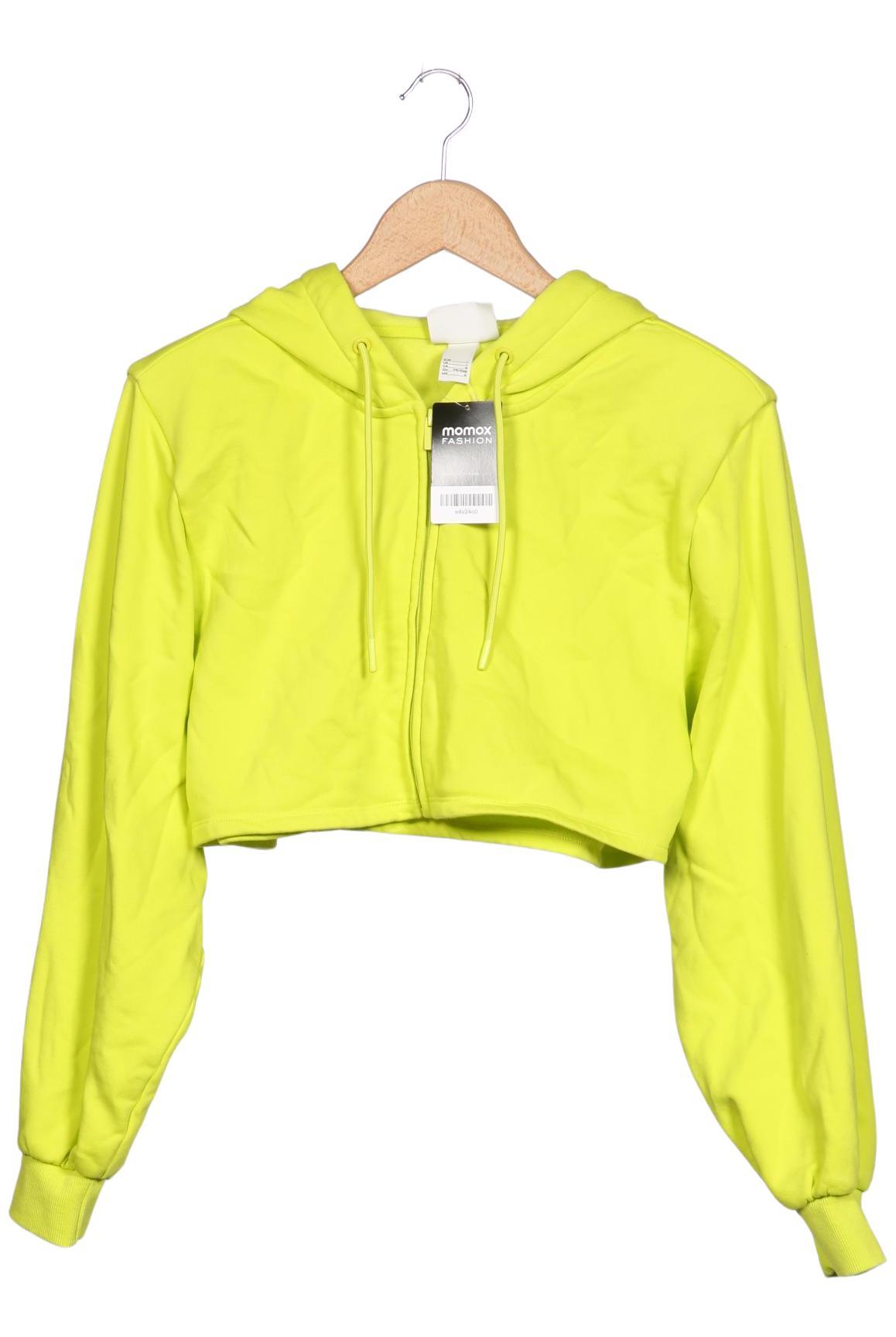 

H&M Damen Kapuzenpullover, neon, Gr. 42