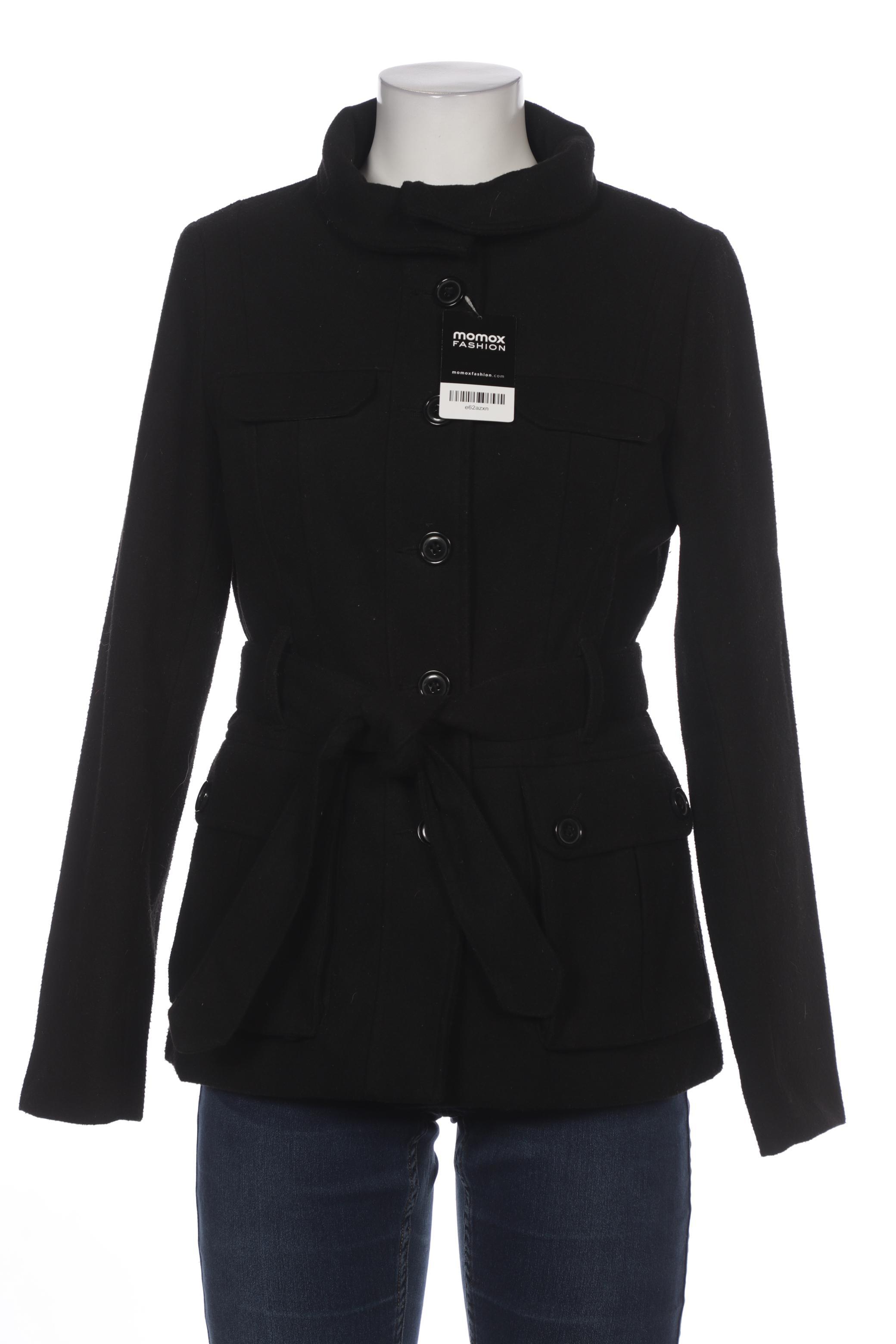 

H&M Damen Jacke, schwarz, Gr. 38