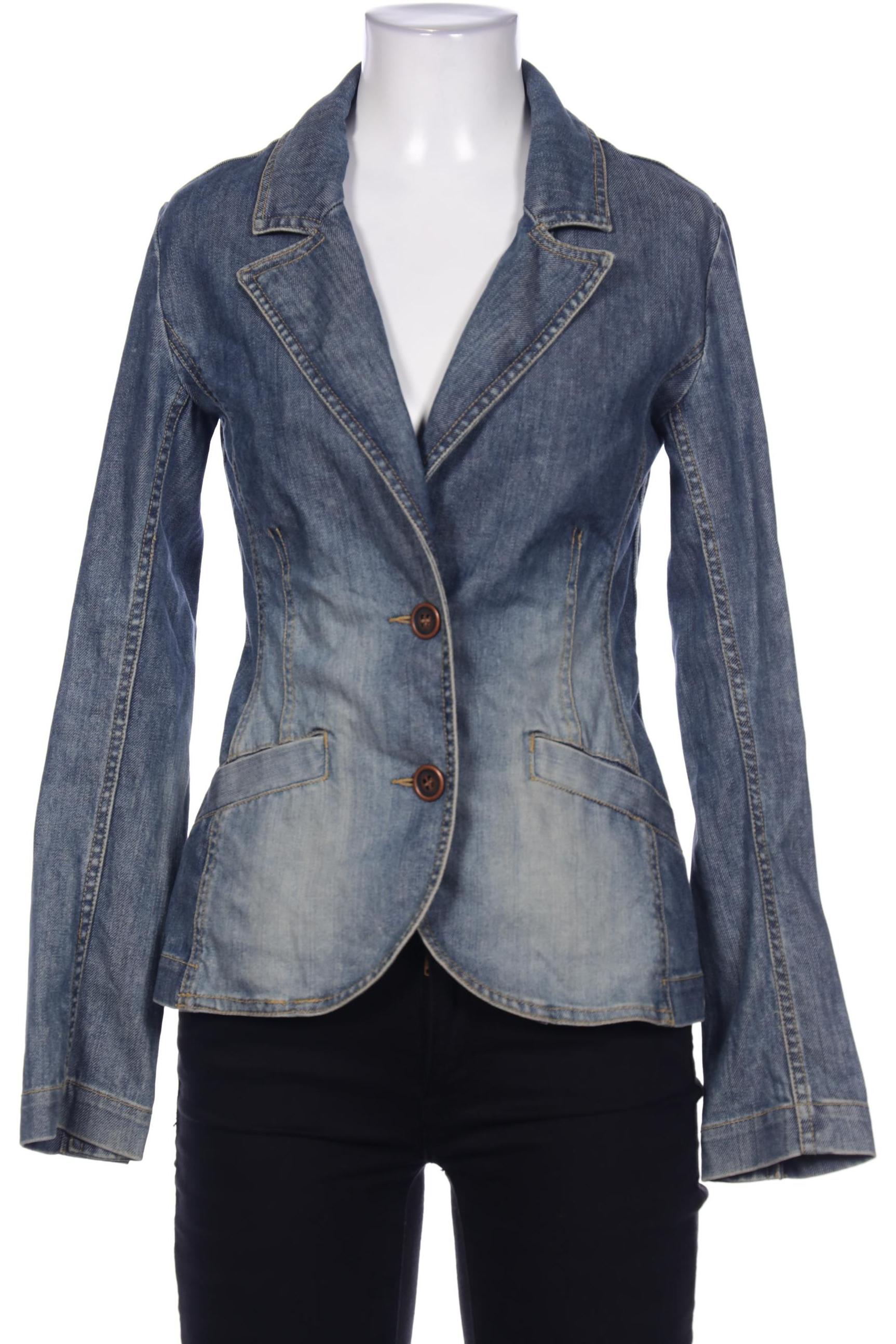 

H&M Damen Blazer, blau, Gr. 34