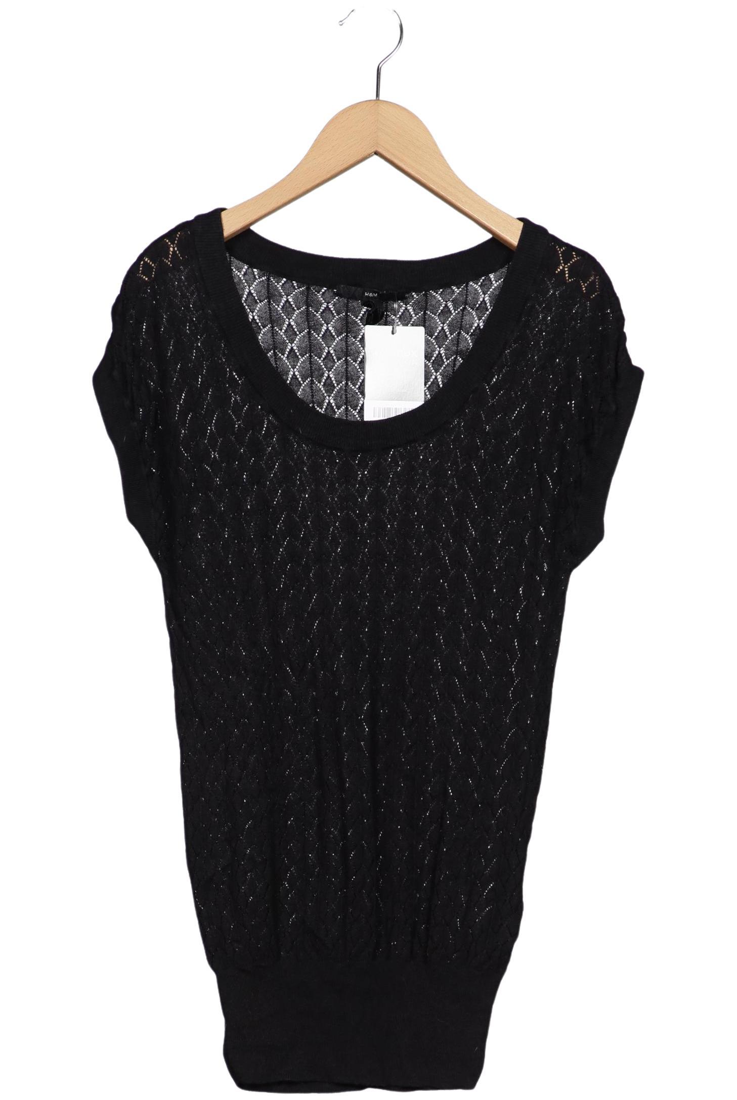 

H&M Damen Pullover, schwarz, Gr. 40