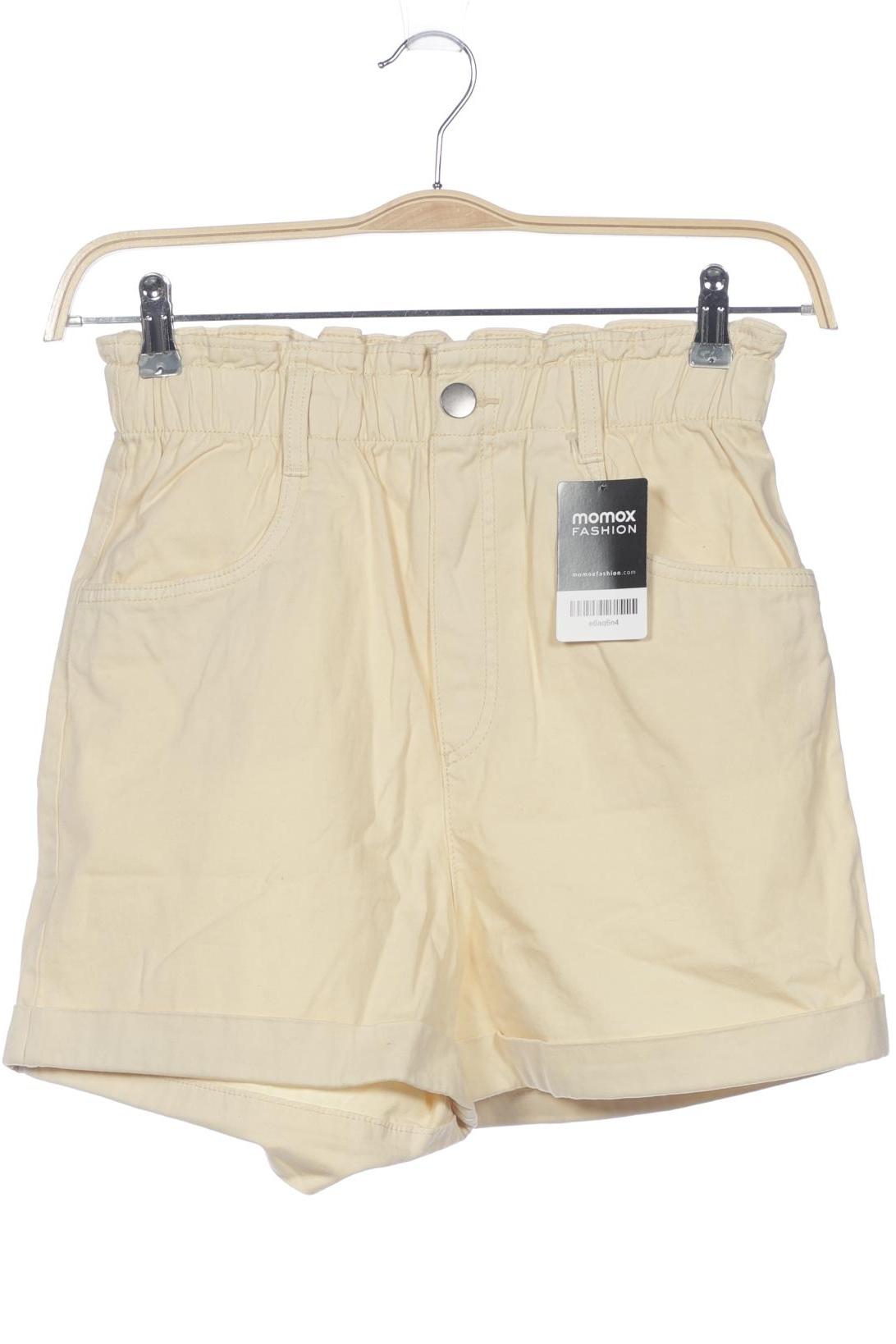 

H&M Damen Shorts, cremeweiß, Gr. 36