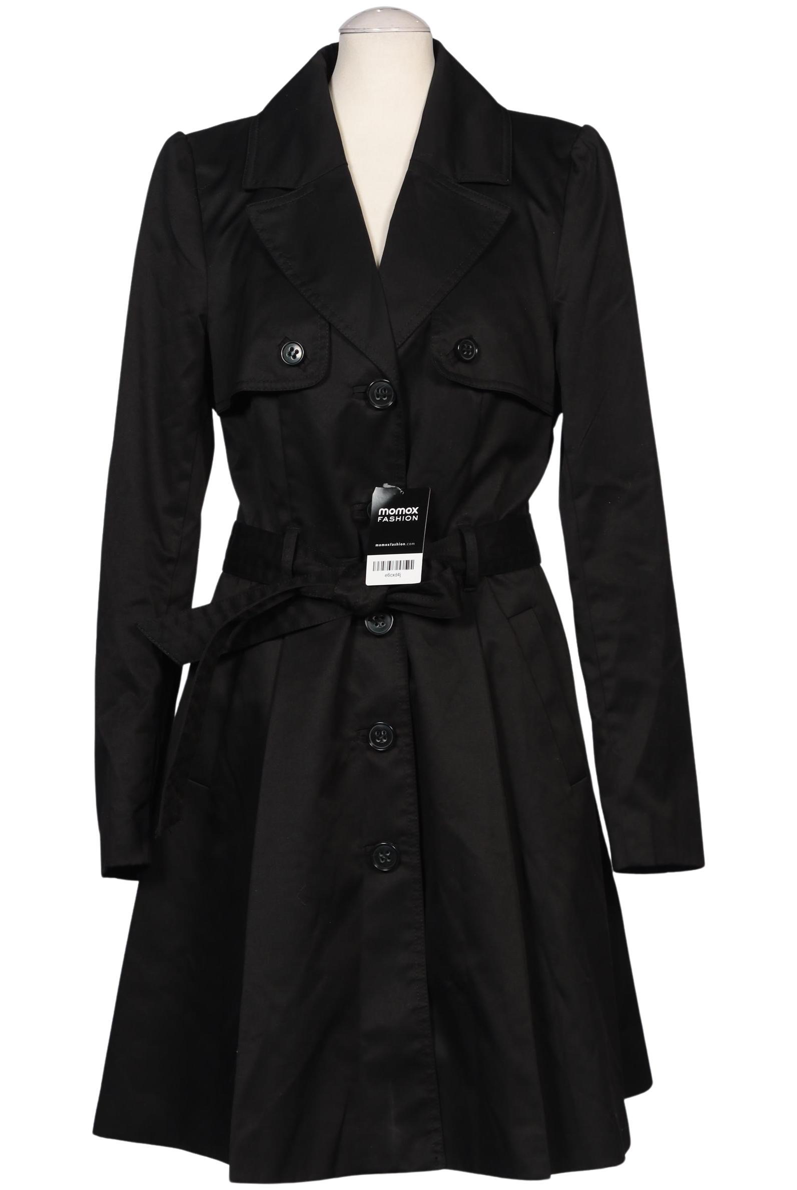 

H&M Damen Mantel, schwarz, Gr. 38