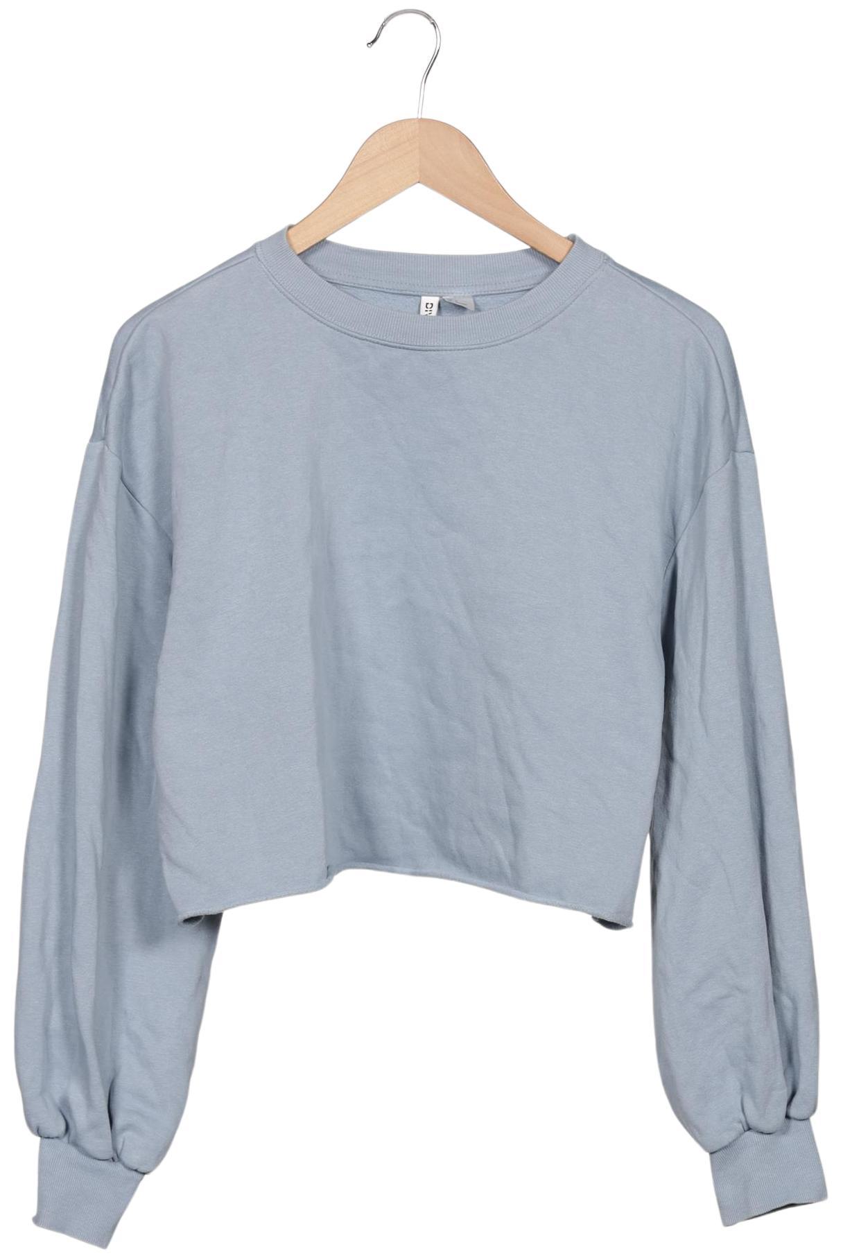 

H&M Damen Sweatshirt, hellblau, Gr. 38