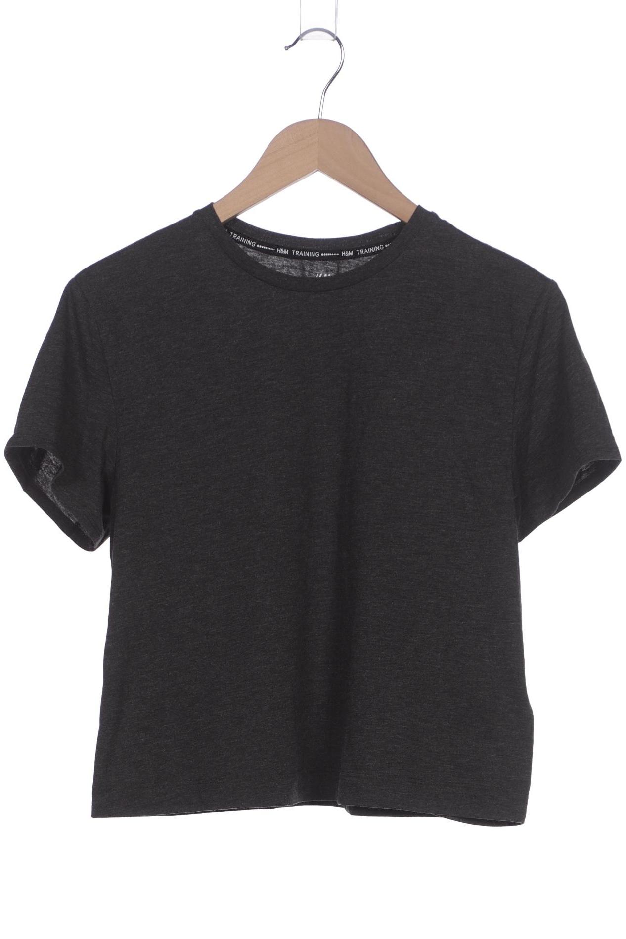 

H&M Damen T-Shirt, grau, Gr. 38