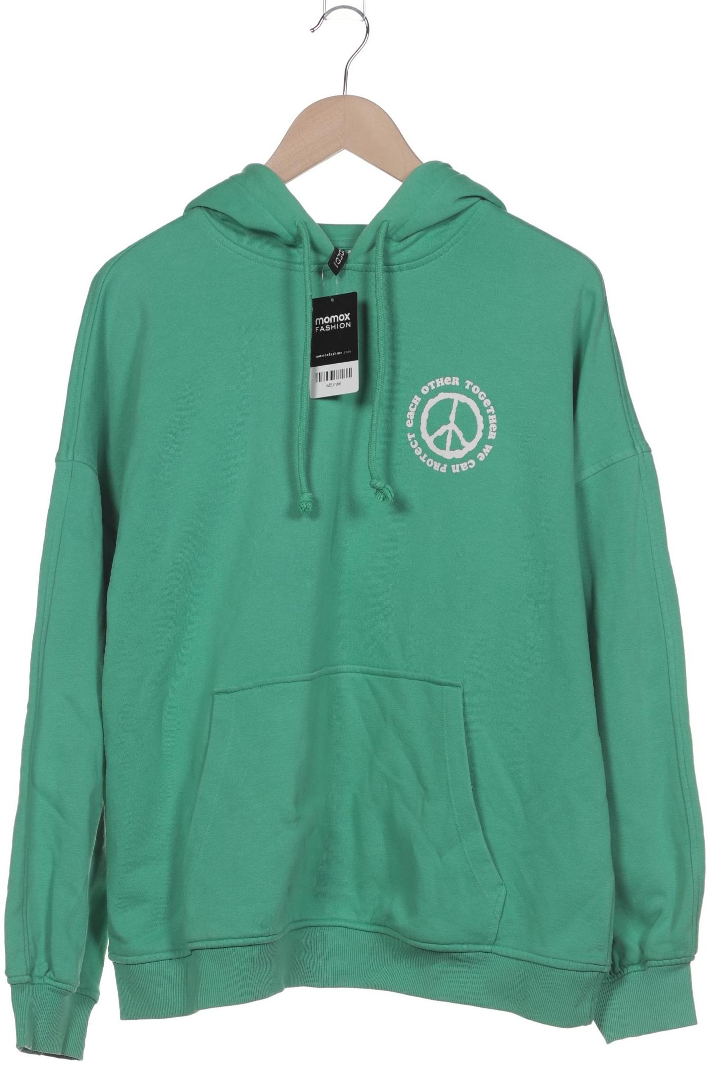 

H&M Damen Kapuzenpullover, grün, Gr. 36