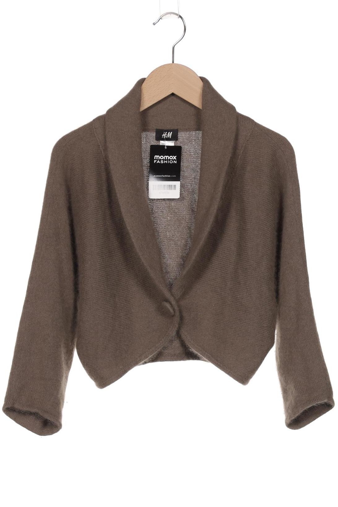 

H&M Damen Strickjacke, braun, Gr. 36