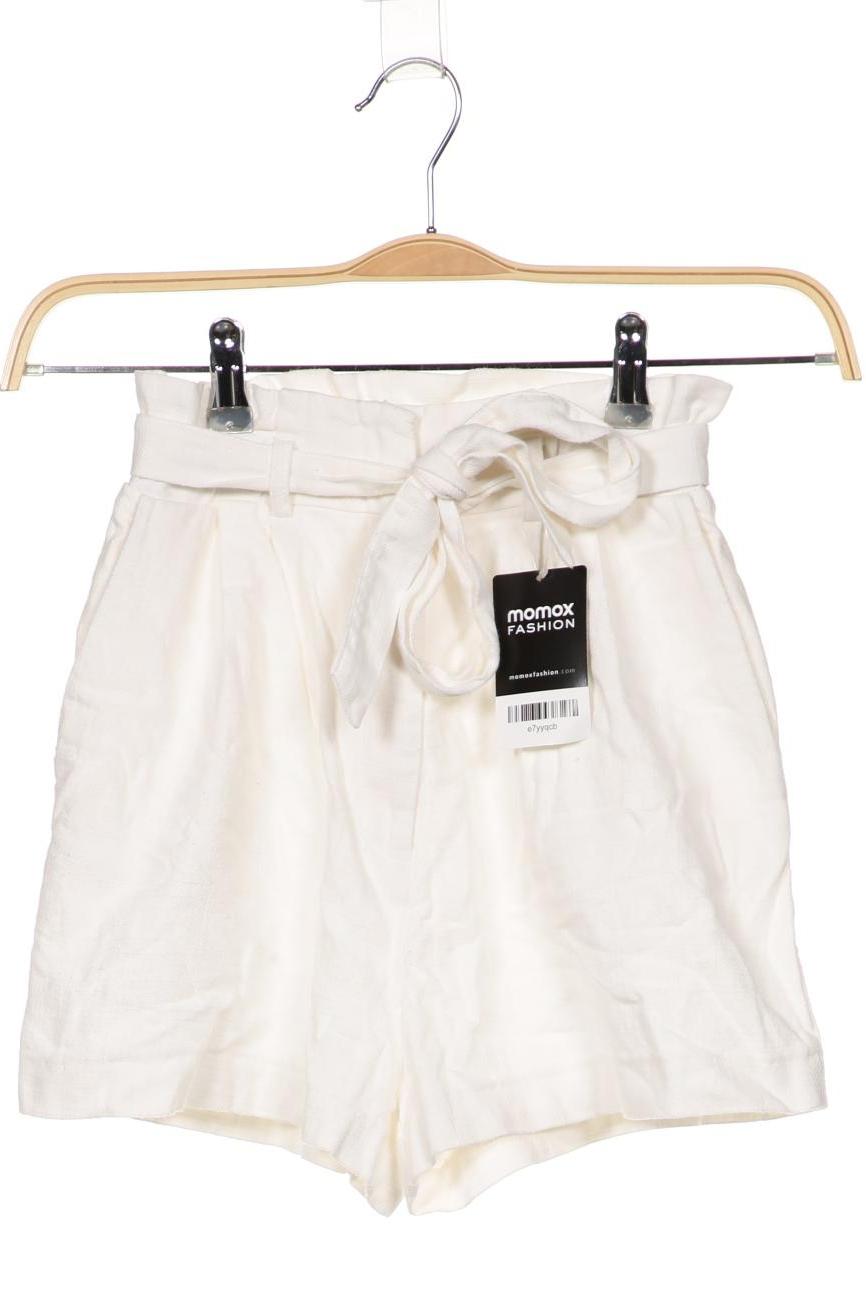 

H&M Damen Shorts, cremeweiß