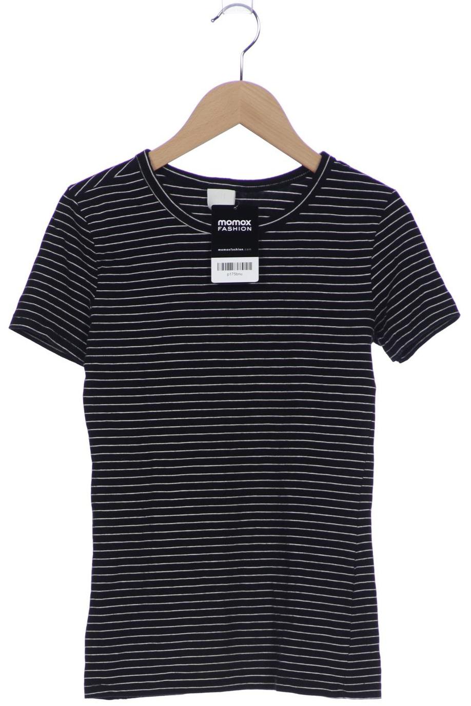 

H&M Damen T-Shirt, schwarz, Gr. 34