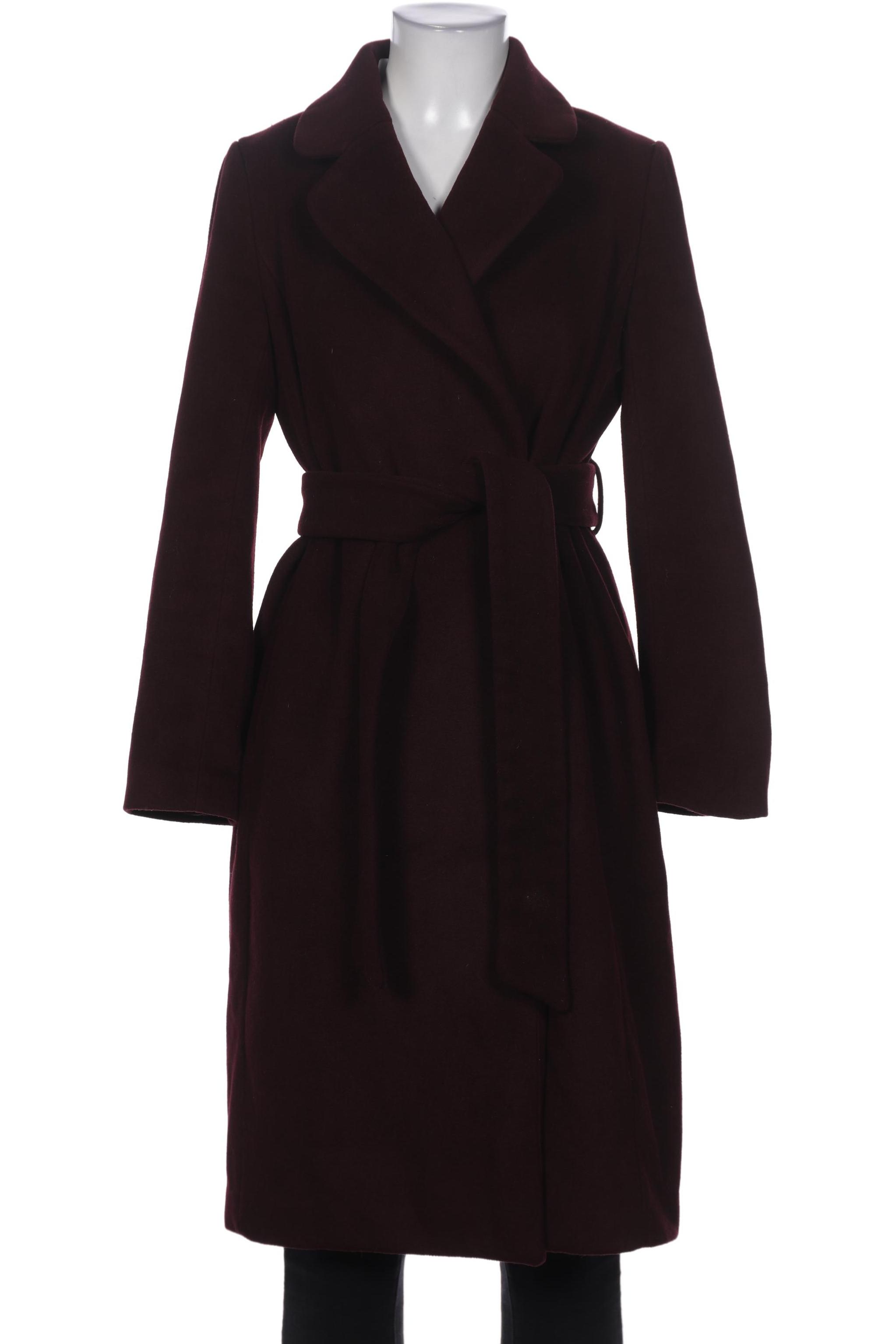 

H&M Damen Mantel, bordeaux, Gr. 34