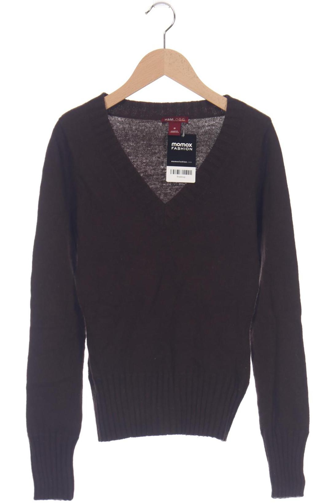 

H&M Damen Pullover, braun, Gr. 36
