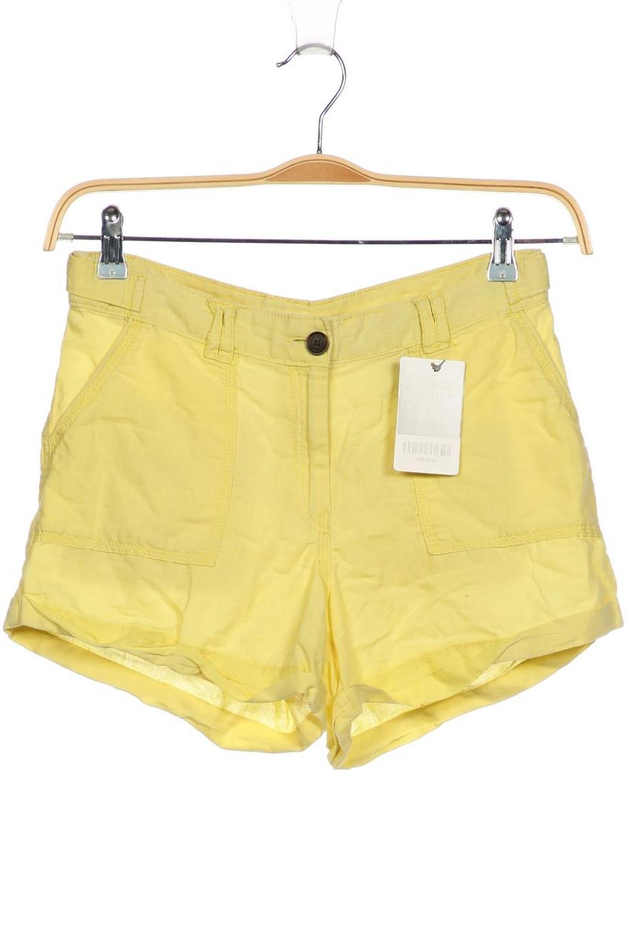 

H&M Damen Shorts, gelb, Gr. 34