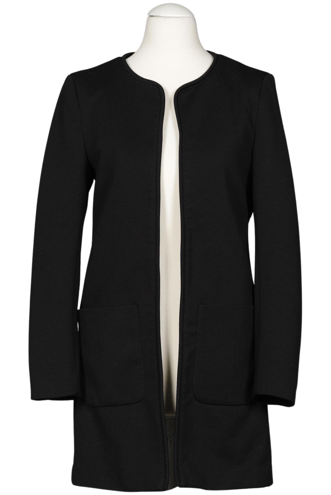 

H&M Damen Mantel, schwarz, Gr. 34