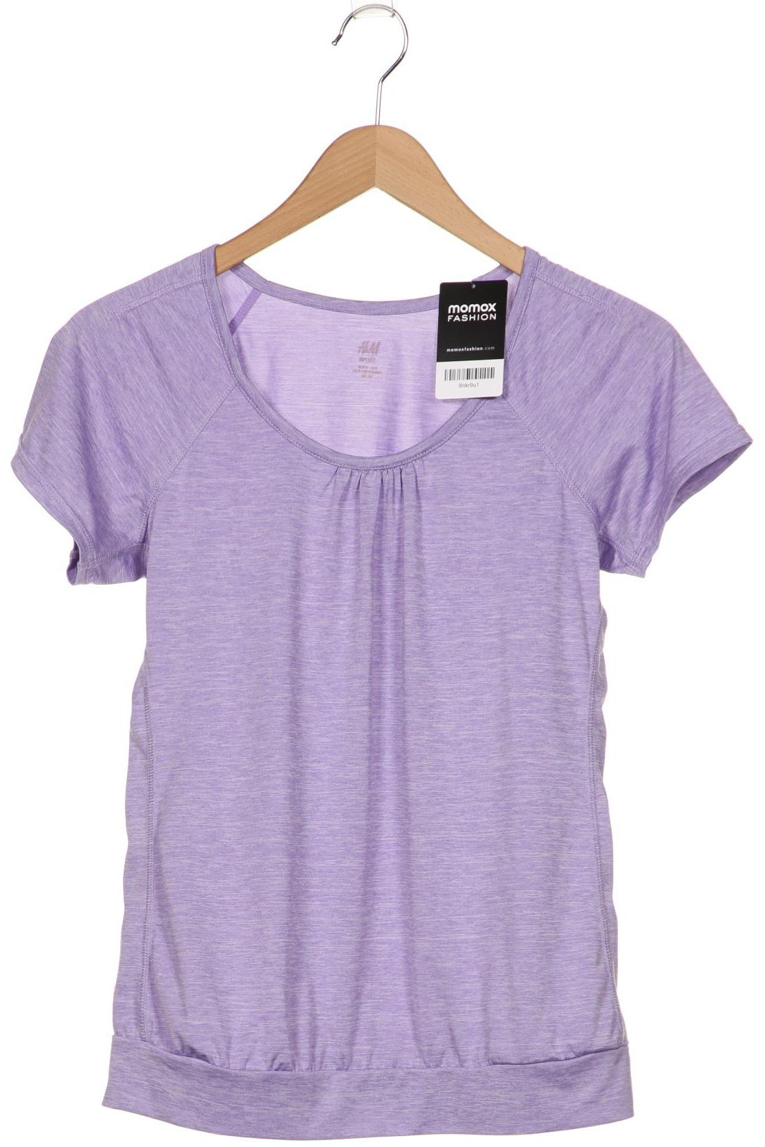 

H&M Damen T-Shirt, flieder