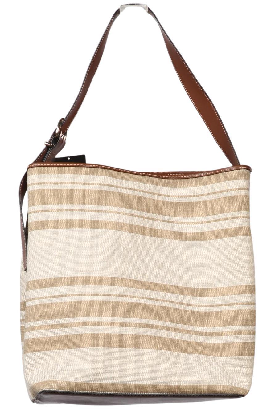 

H&M Damen Handtasche, beige, Gr.