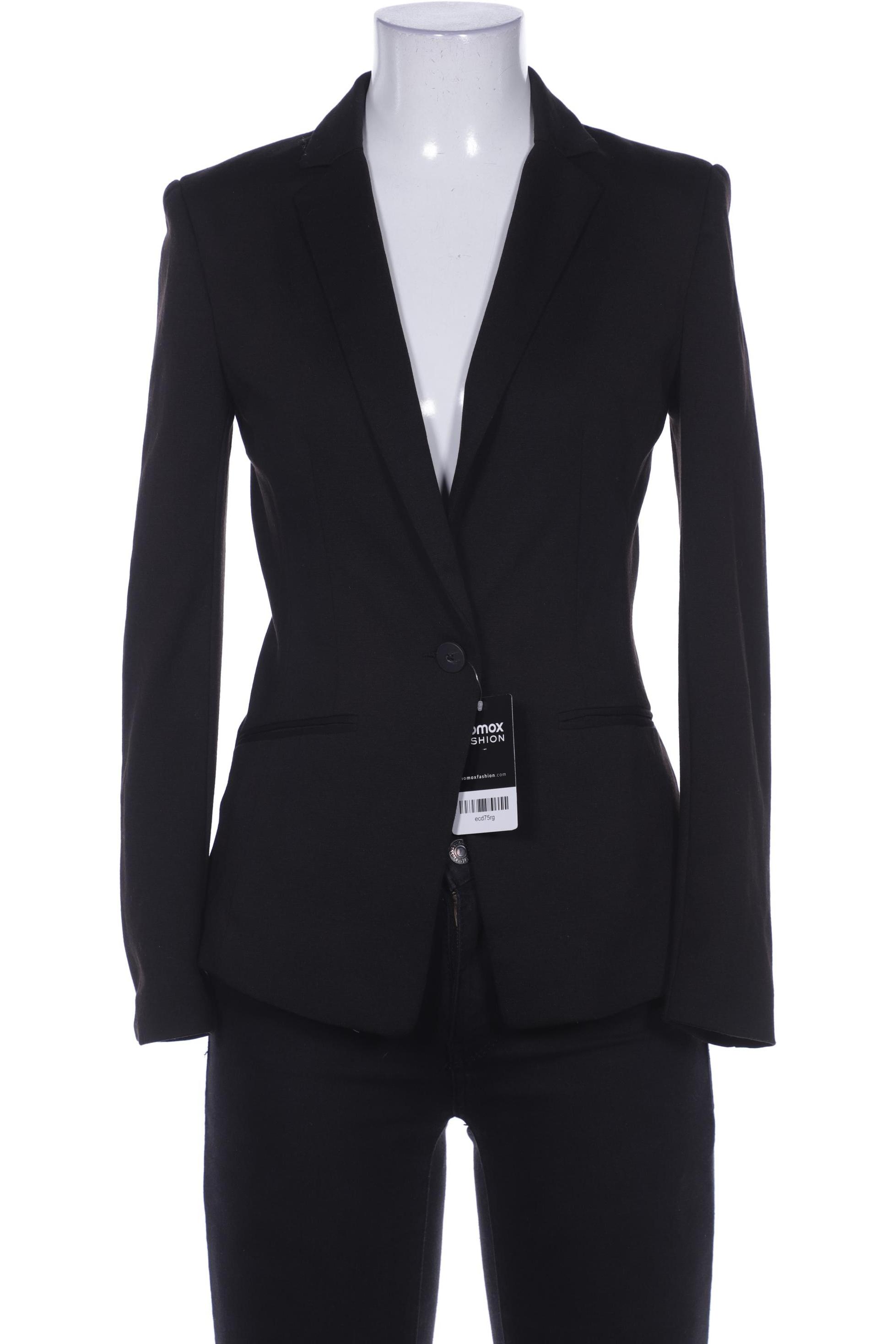 

H&M Damen Blazer, schwarz, Gr. 34