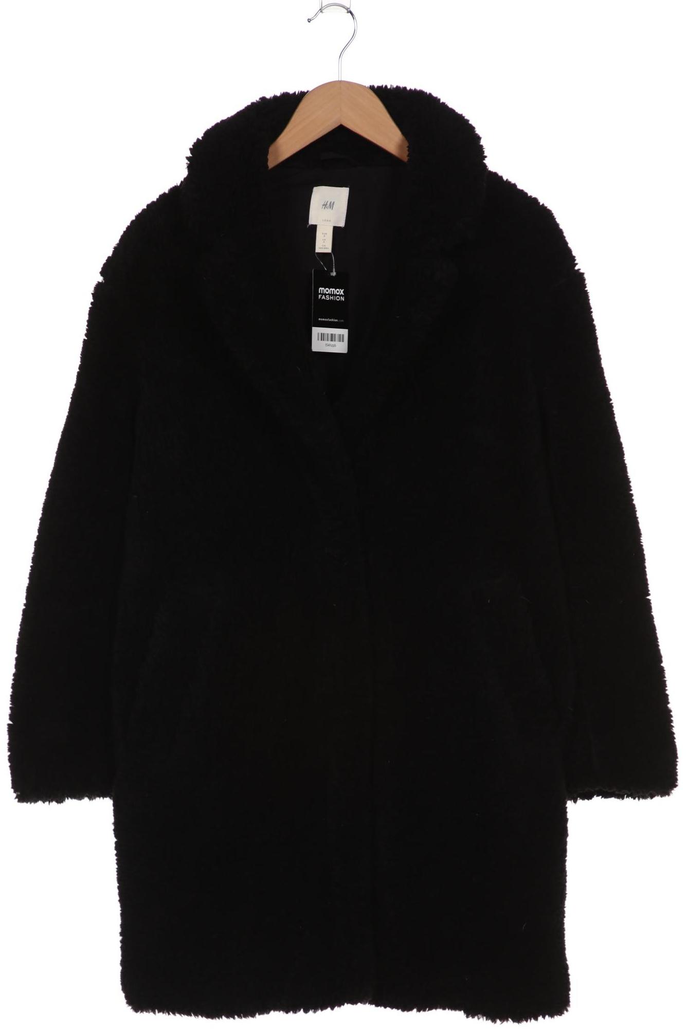 

H&M Damen Mantel, schwarz